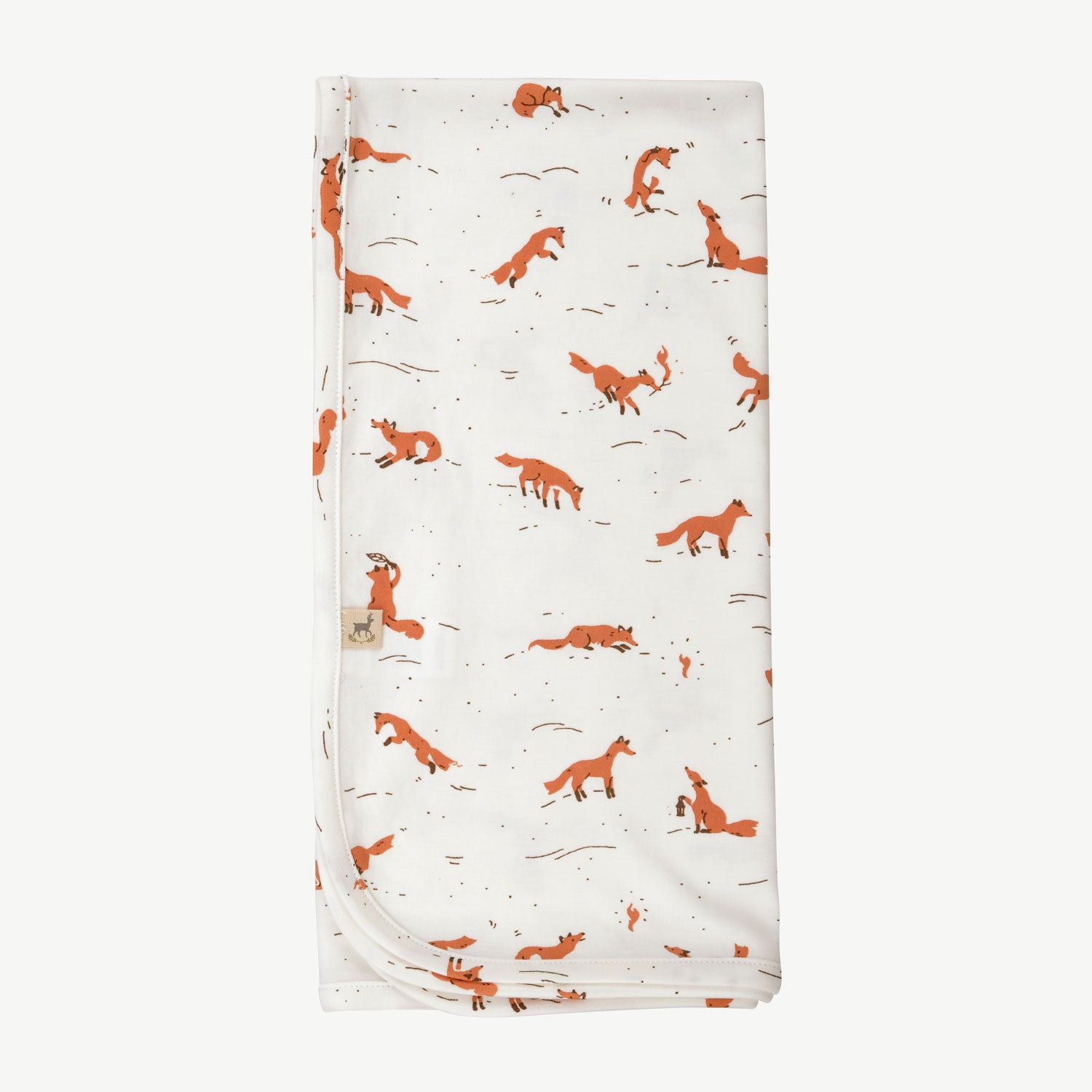 'mountain kitsune (foxes)' ivory blanket