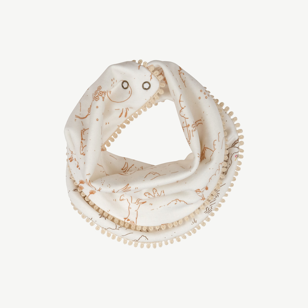 'tsuru ballet (cranes)' ivory bandana