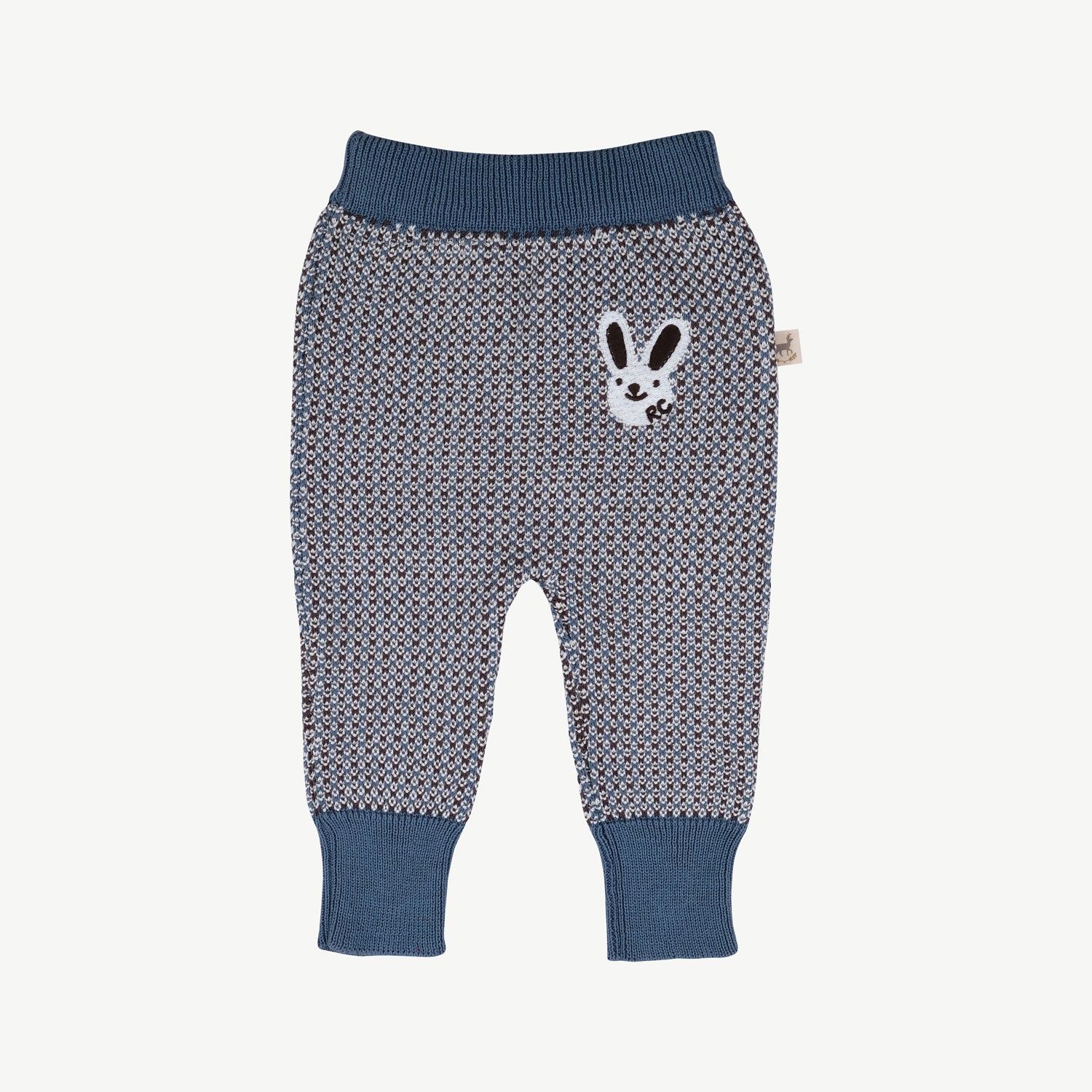 'multi' blue mirage knit pants