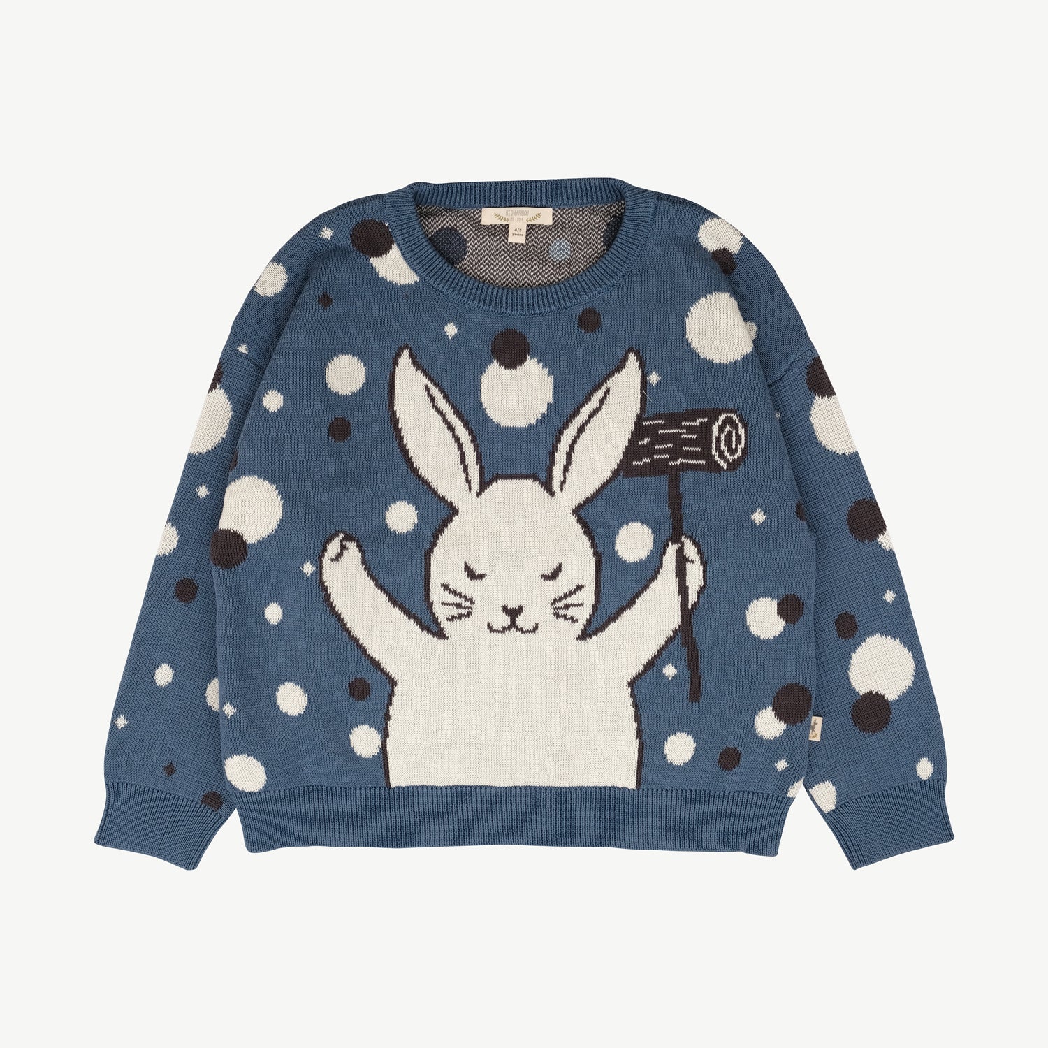 'usagi (hare)' multi knit sweater