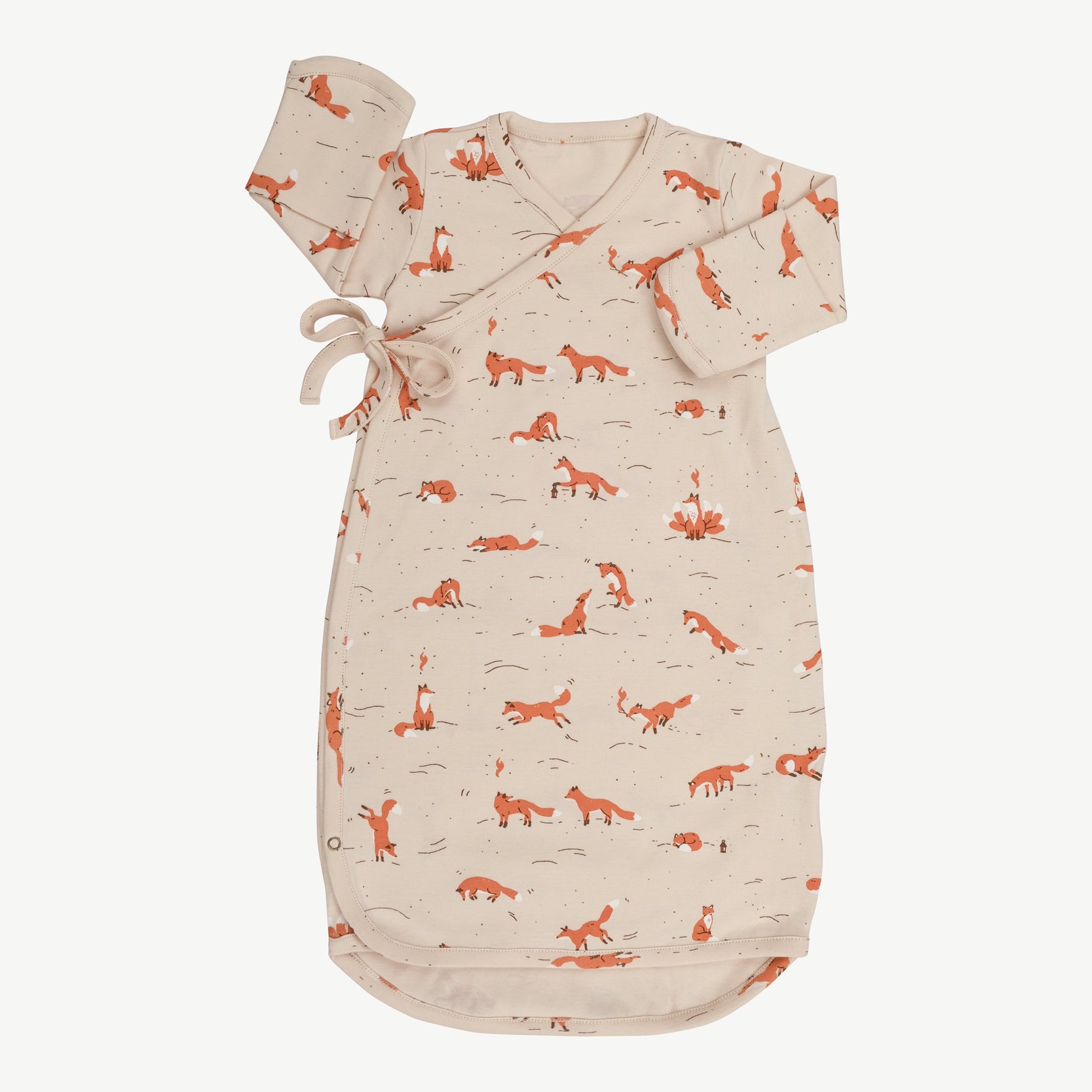 'mountain kitsune (foxes)' sandshell gown