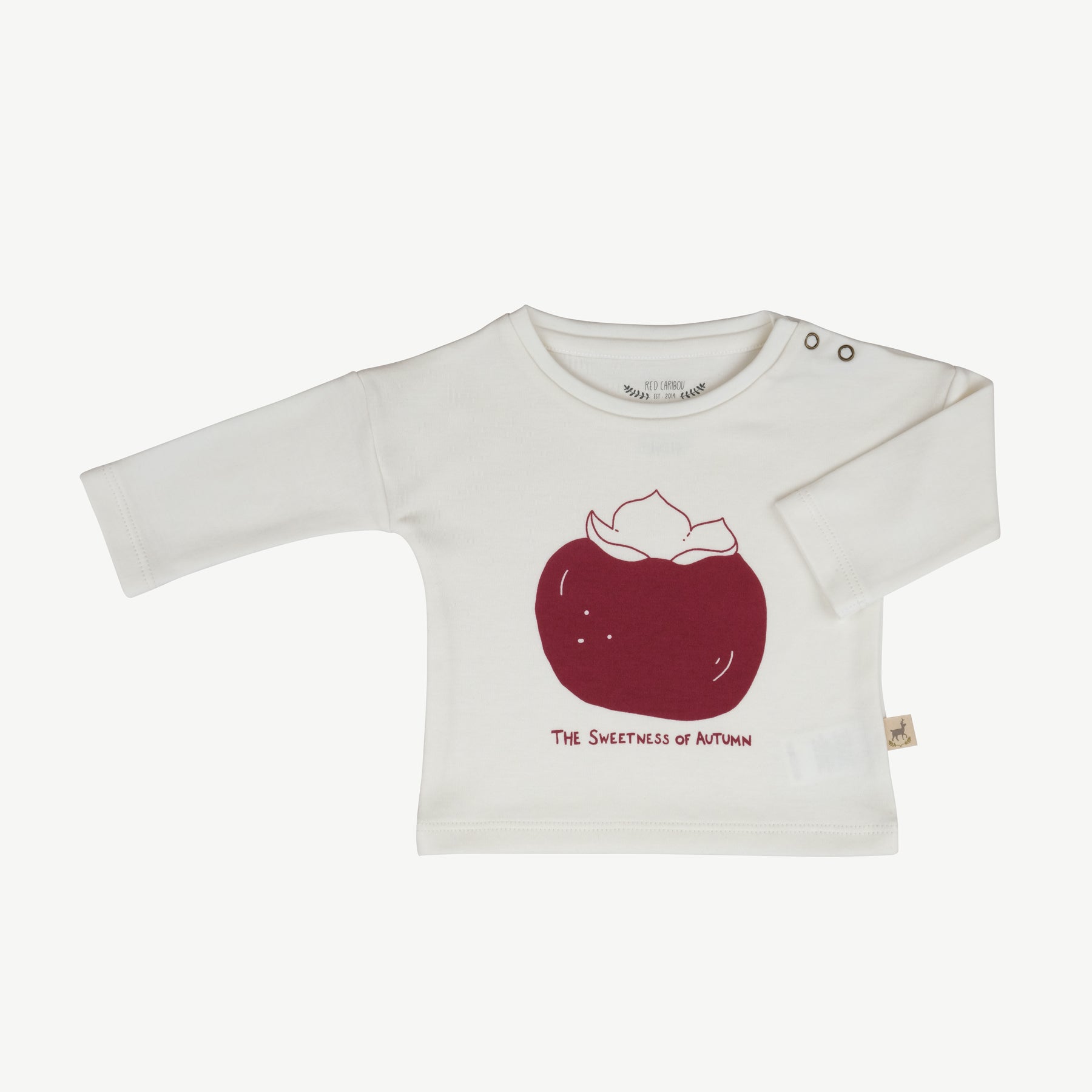 'the sweetness of autumn (plums)' ivory t-shirt