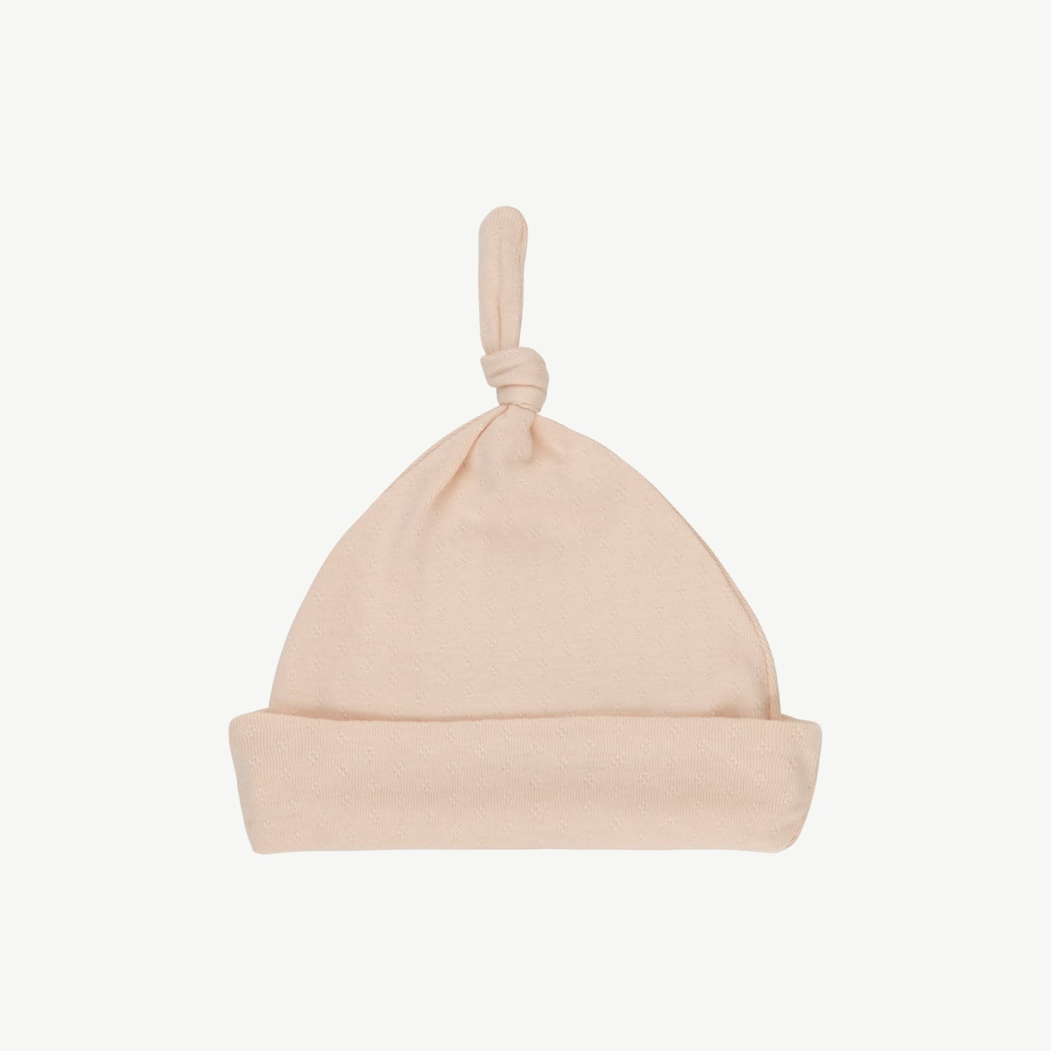 Beanie - Pointelle - Pink Tint