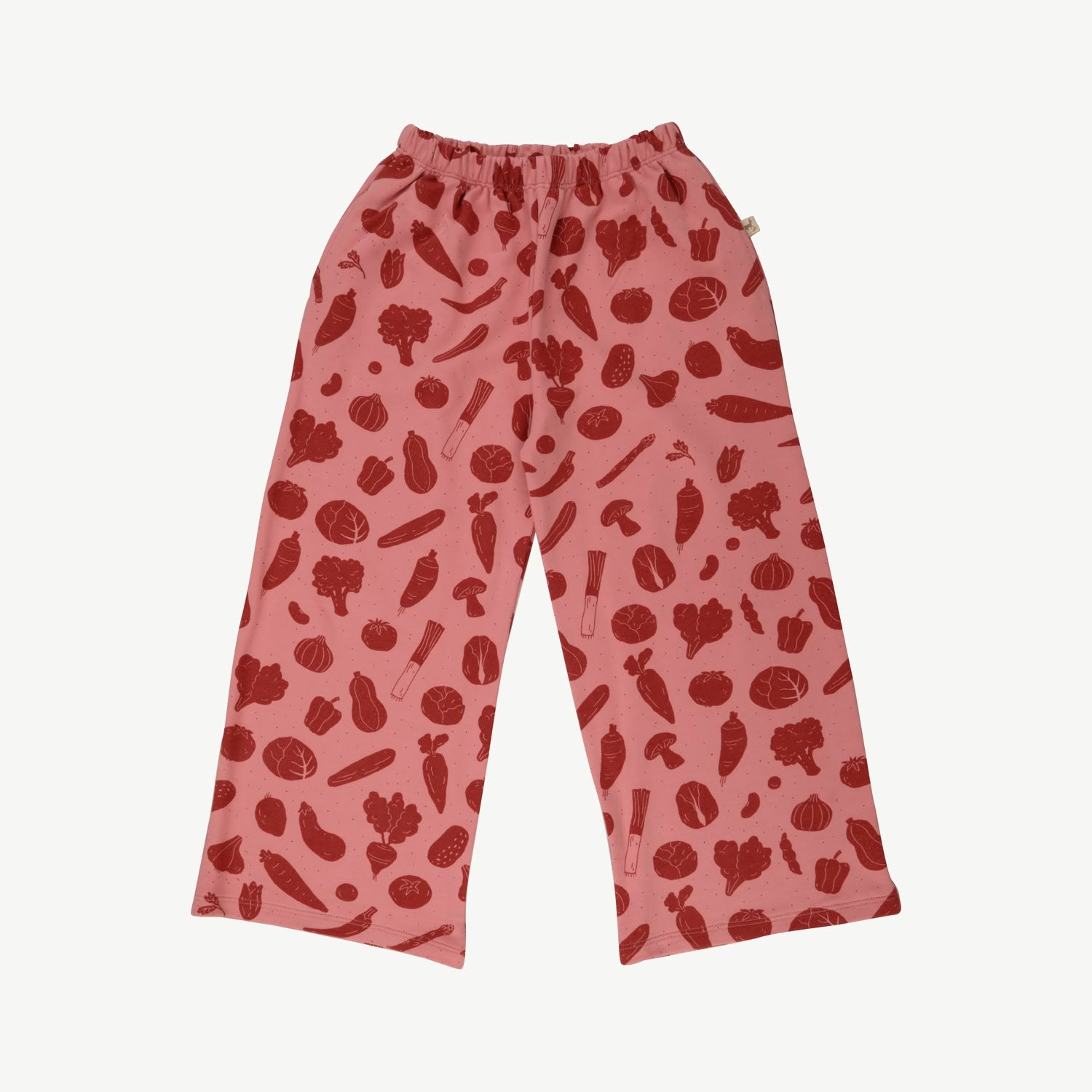 French Terry Pants - Veggie Fiesta - Blush