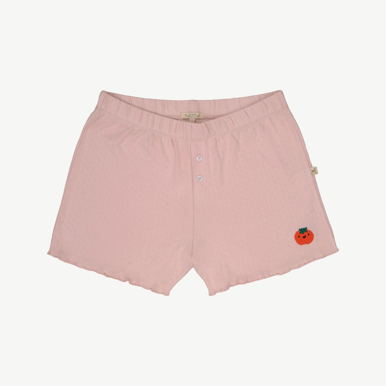 Tank Top Pointelle Pajama Set - Tomato - Lotus