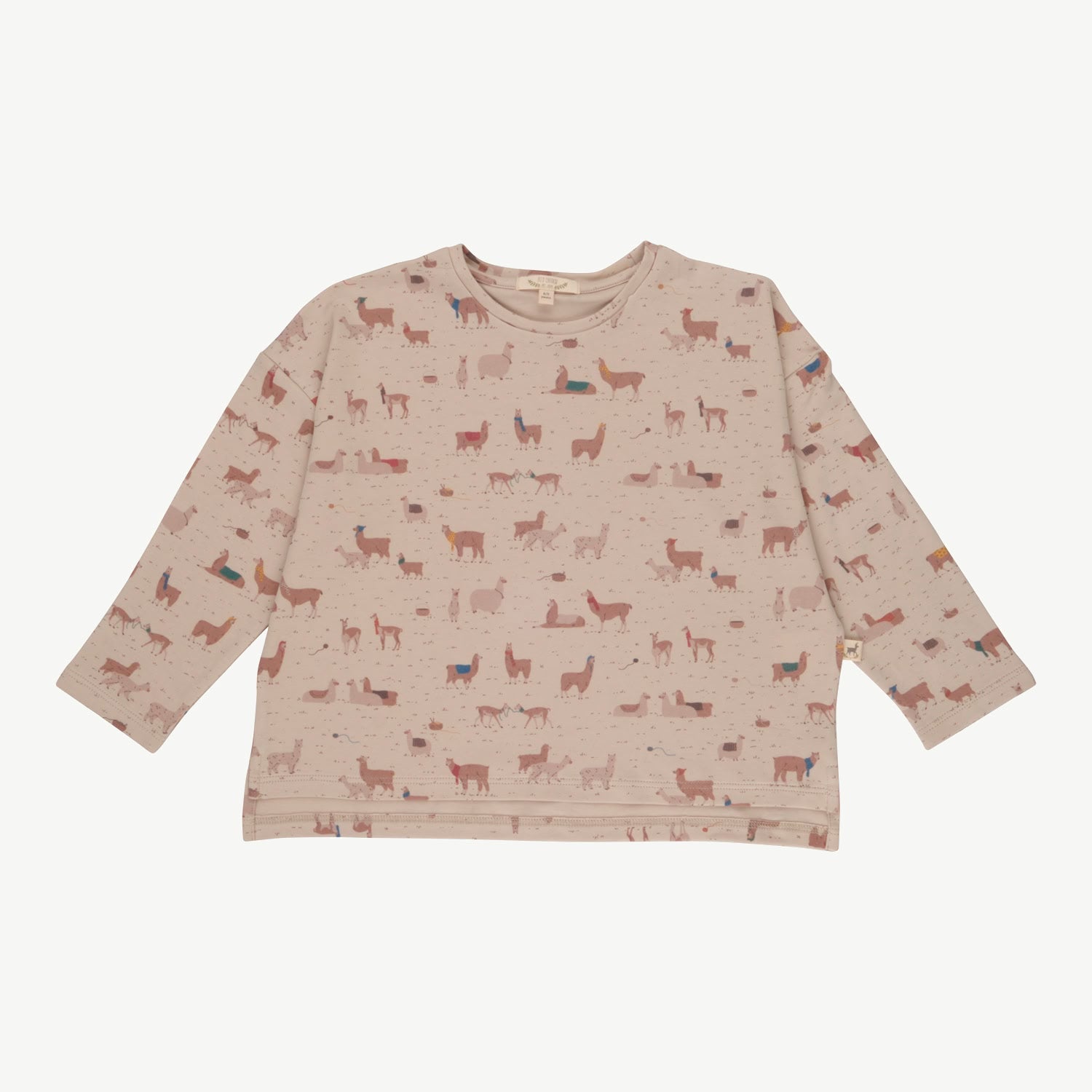 Oversized T-Shirt - Alpaca Treasures - Peyote