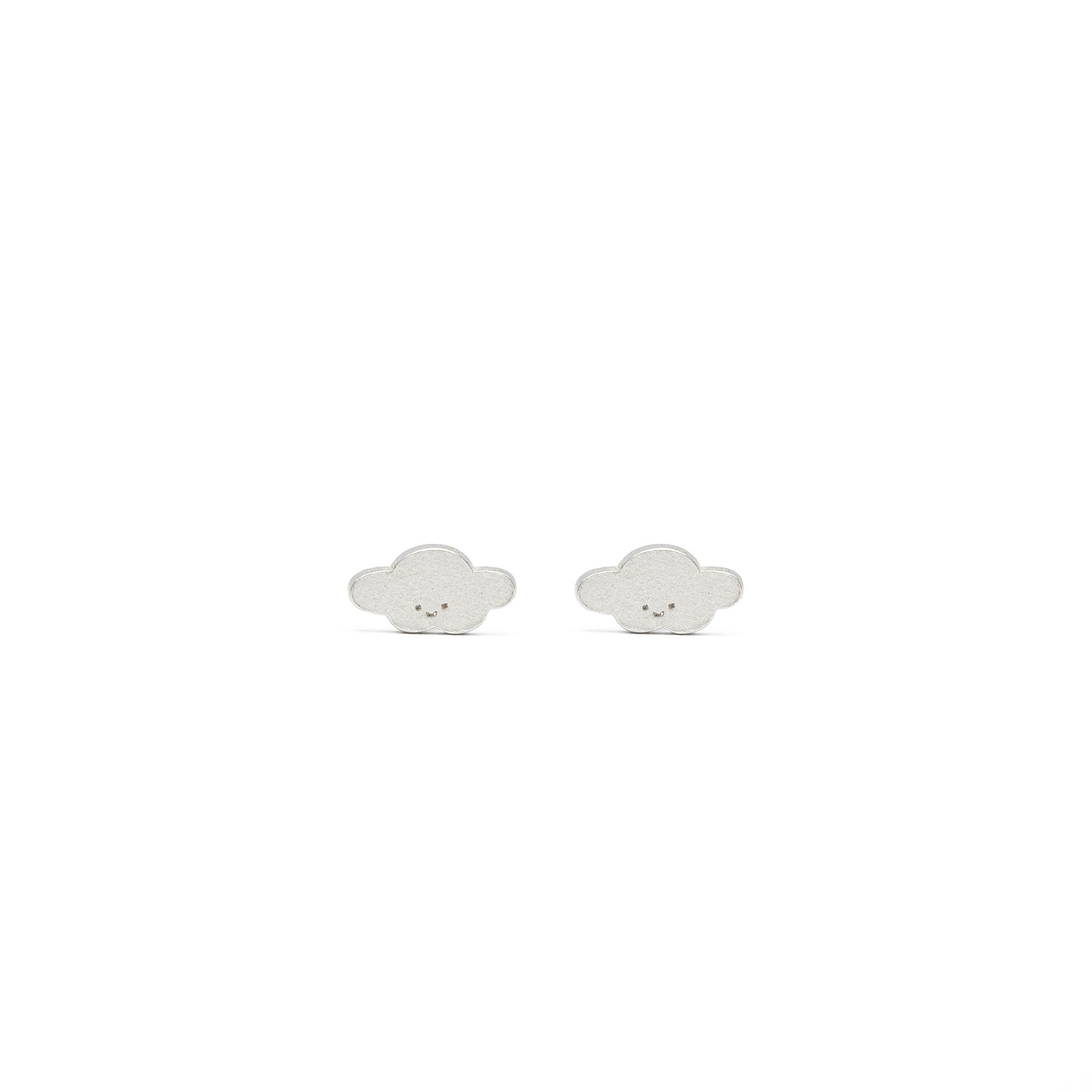 Earrings - Cloud - Sterling Silver