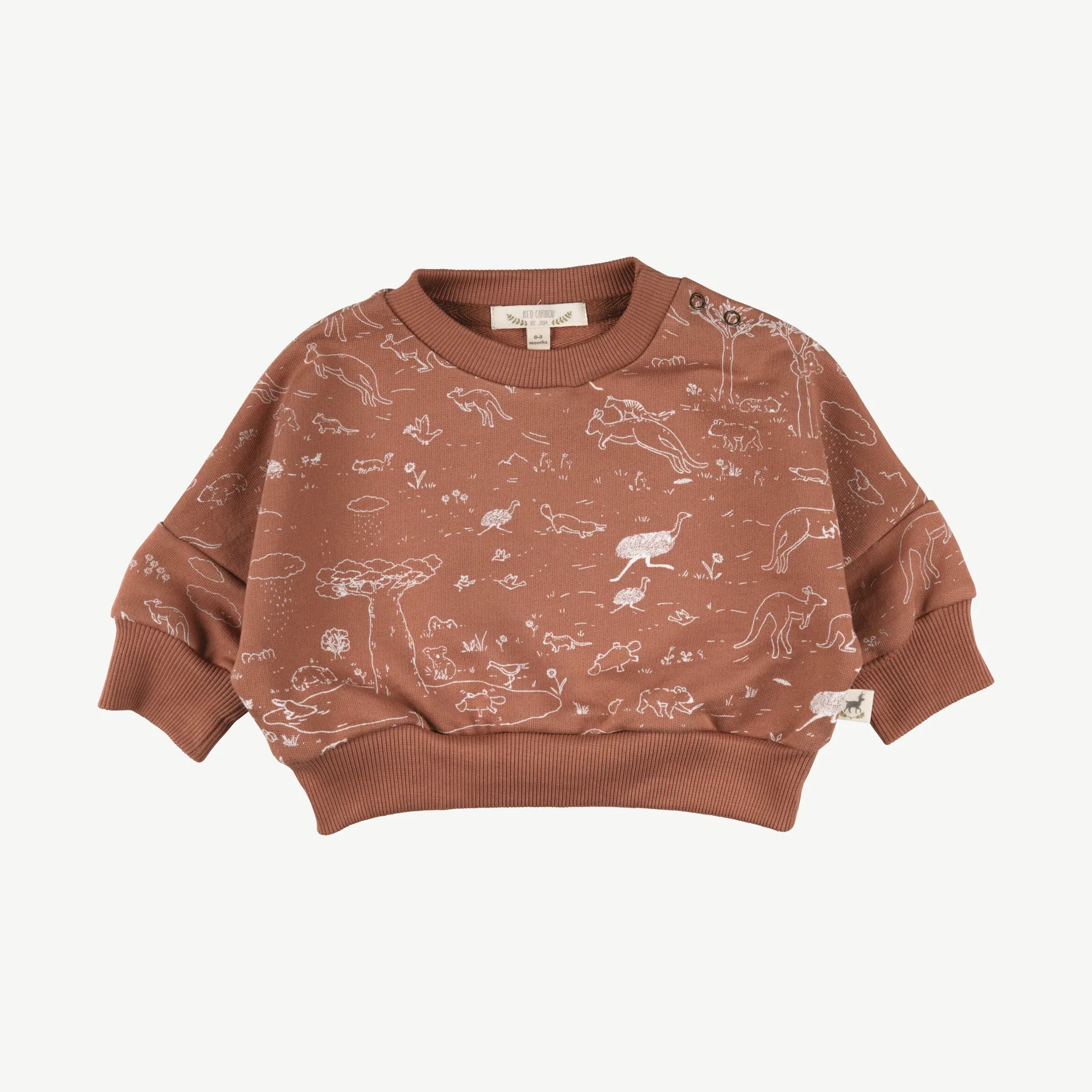 'the story' mocha mousse sweatshirt