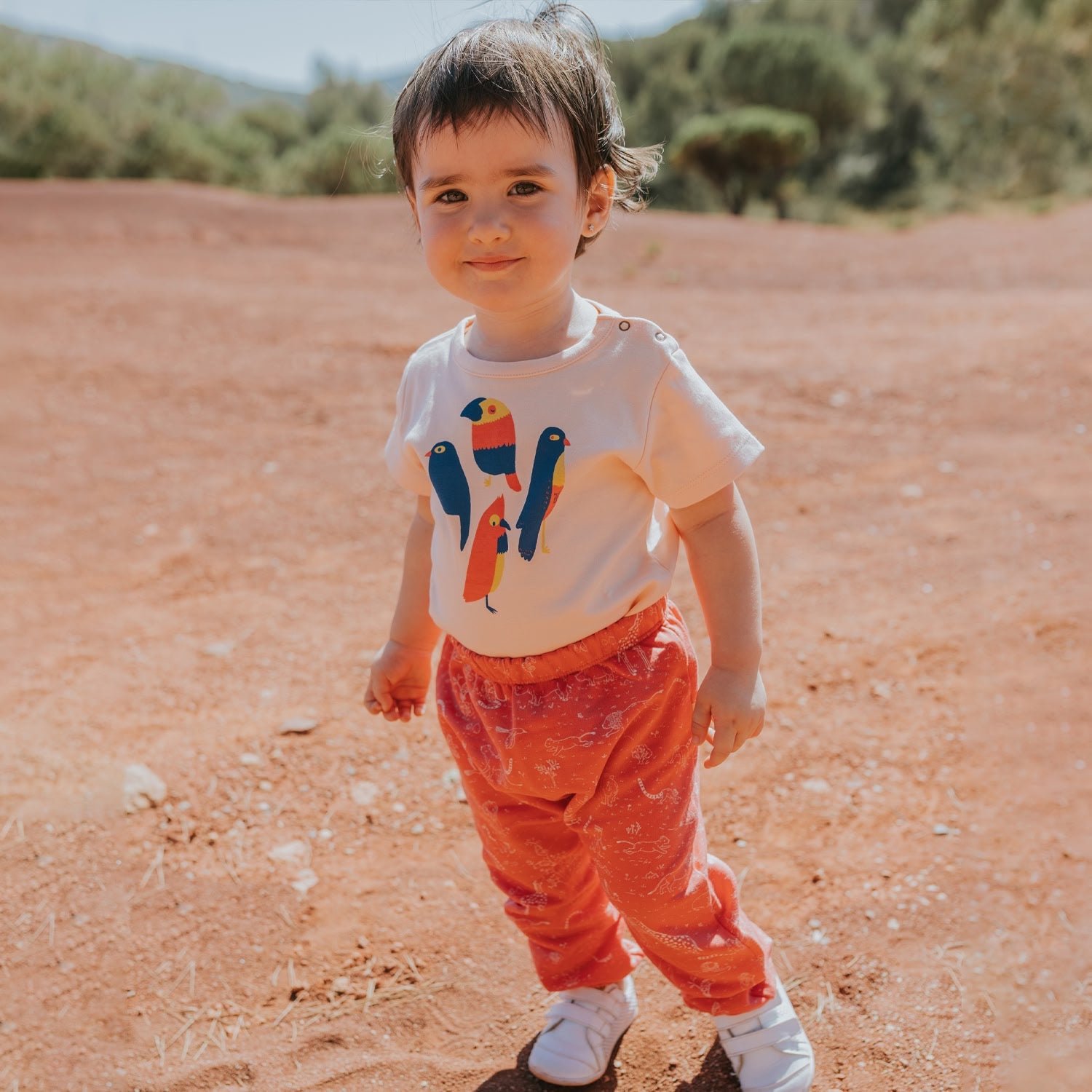 Baby pants and shorts - Red Caribou, eco-friendly clothing made from organic cotton.