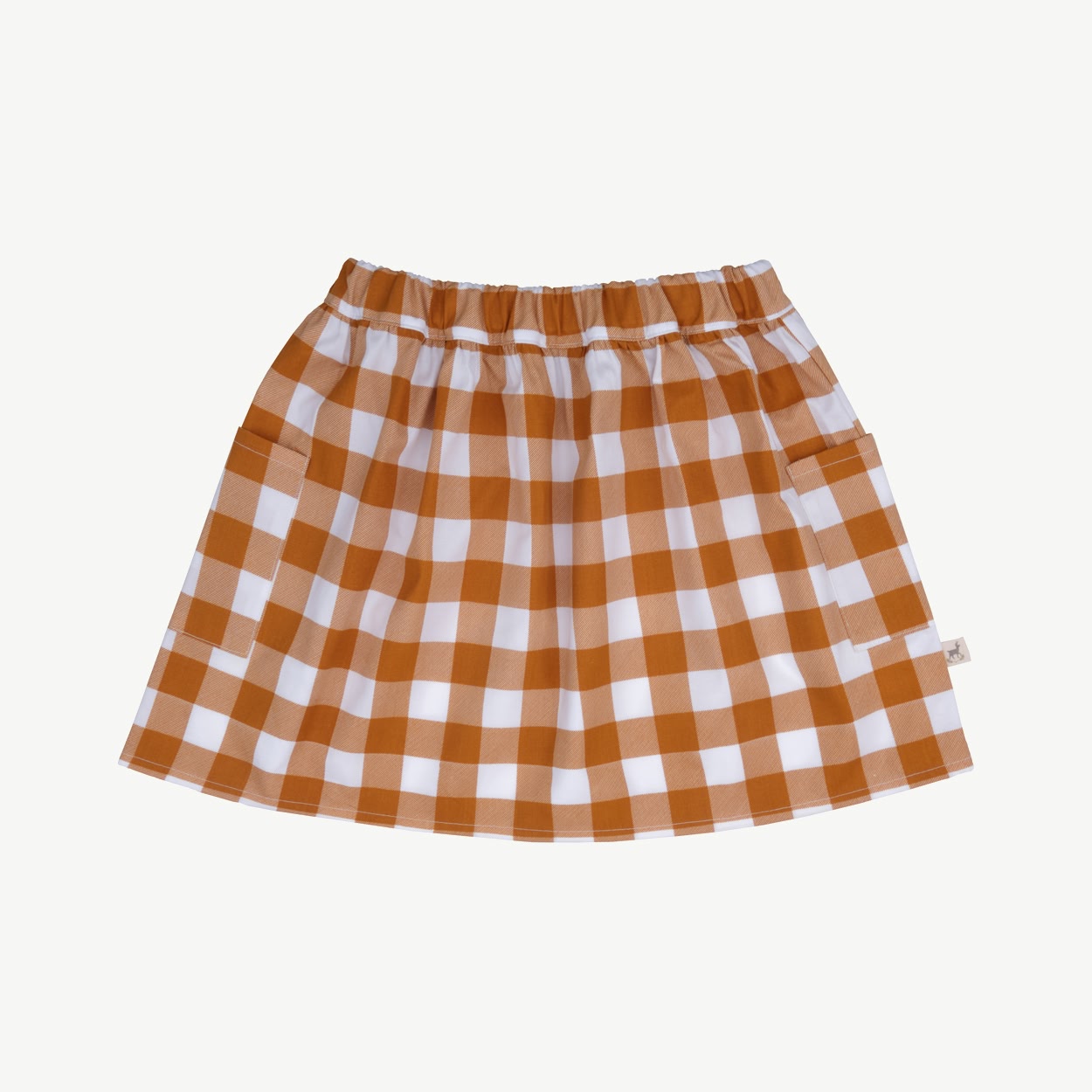 Skirt - Gingham Gem - Mustard