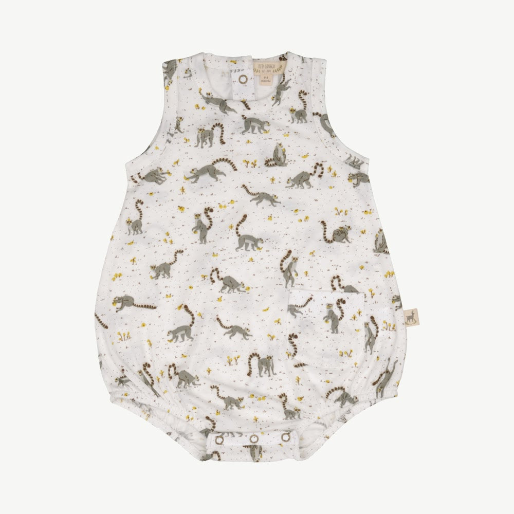 Baggy Onesie - L'amour Lemur - Ivory