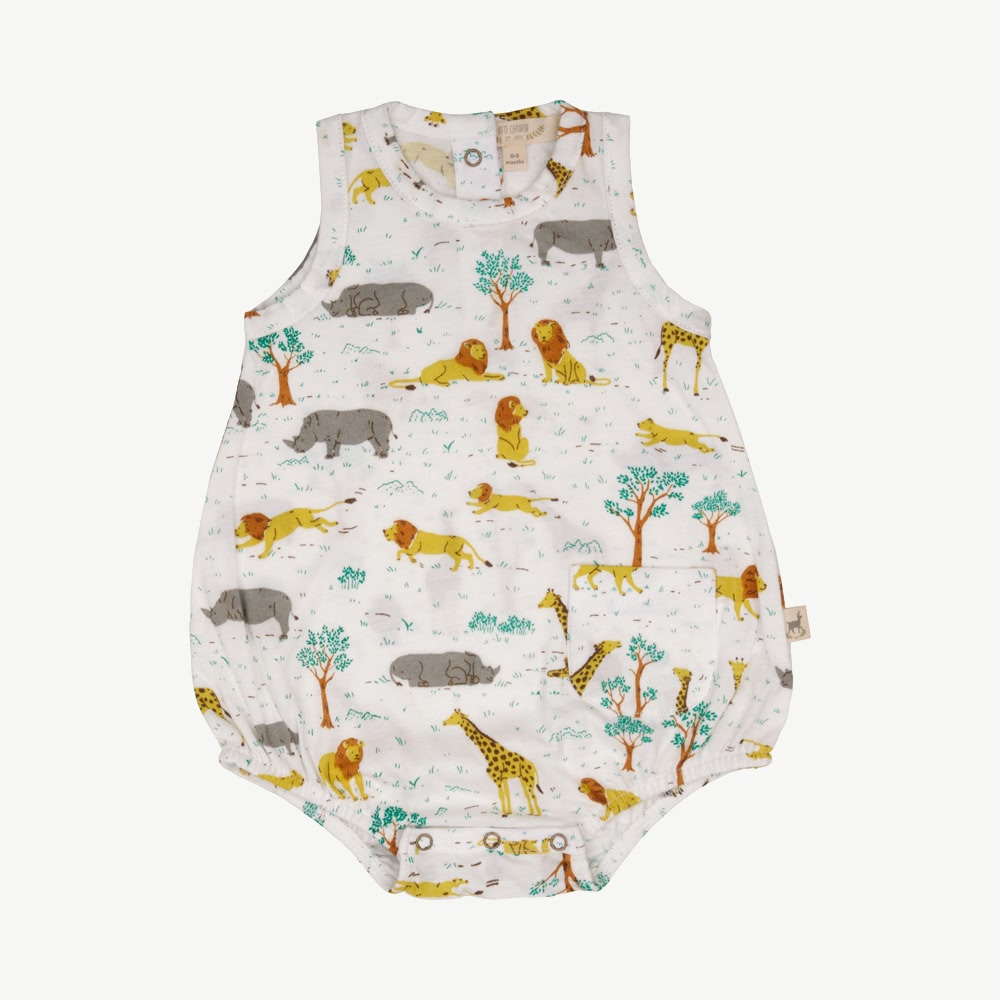 Baggy Onesie - Wild Wonder - Ivory