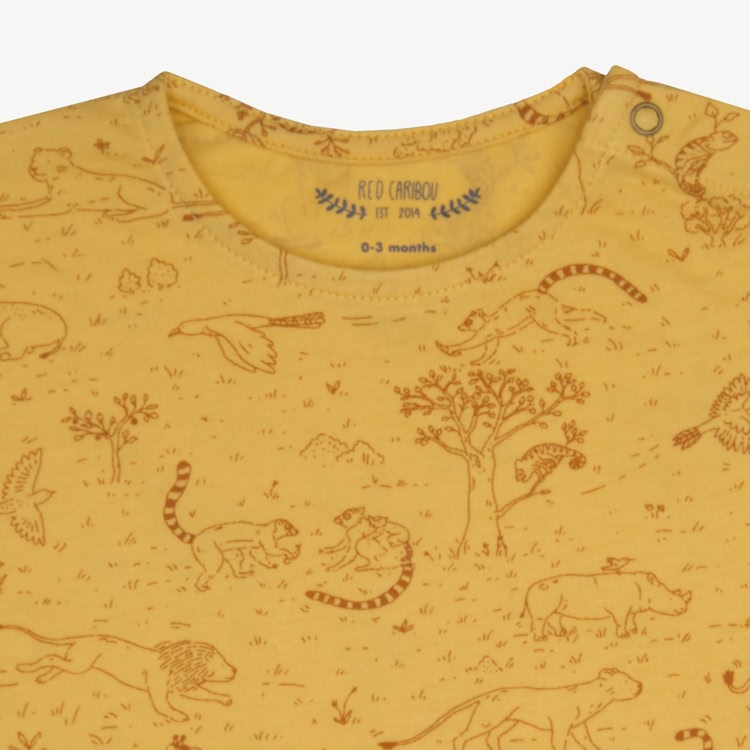 Short Sleeve T-Shirt - The Story - Banana