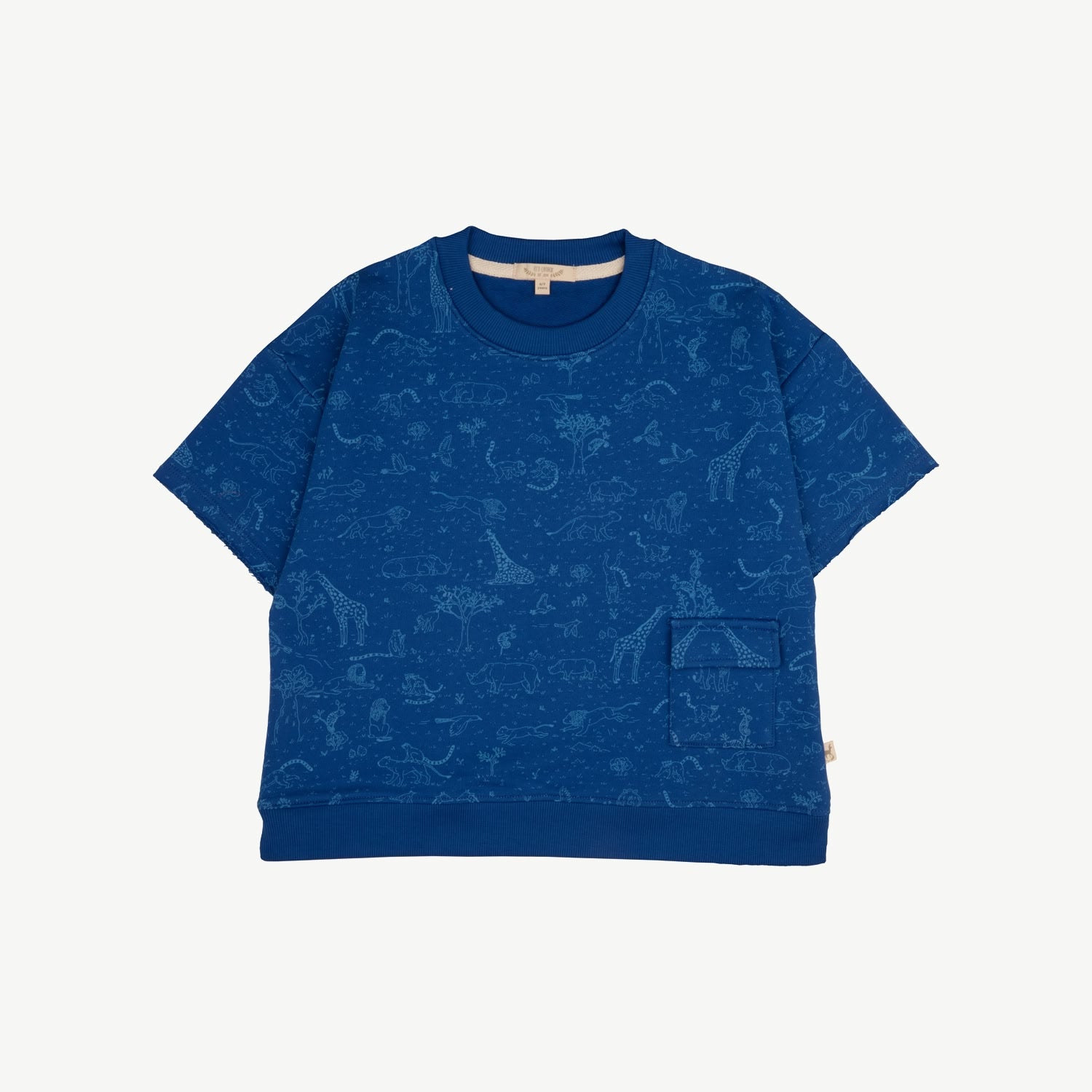 Short Sleeve T-Shirt - The Story - Nautical Blue