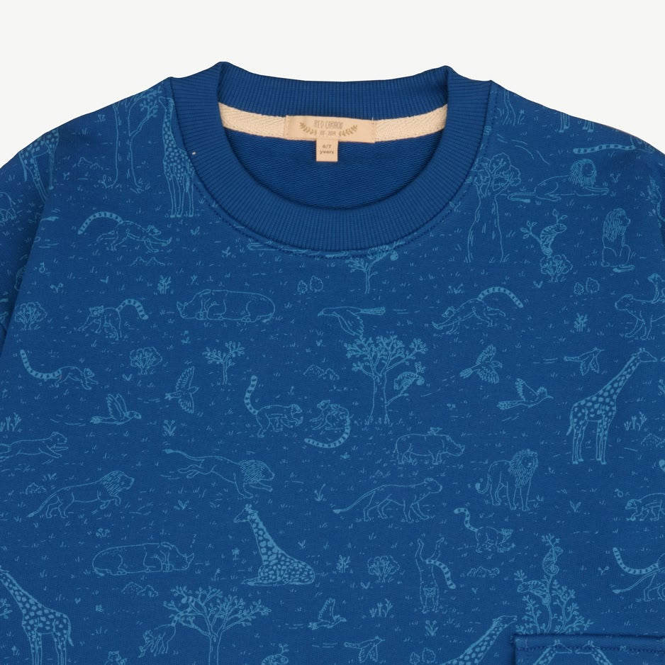 Short Sleeve T-Shirt - The Story - Nautical Blue