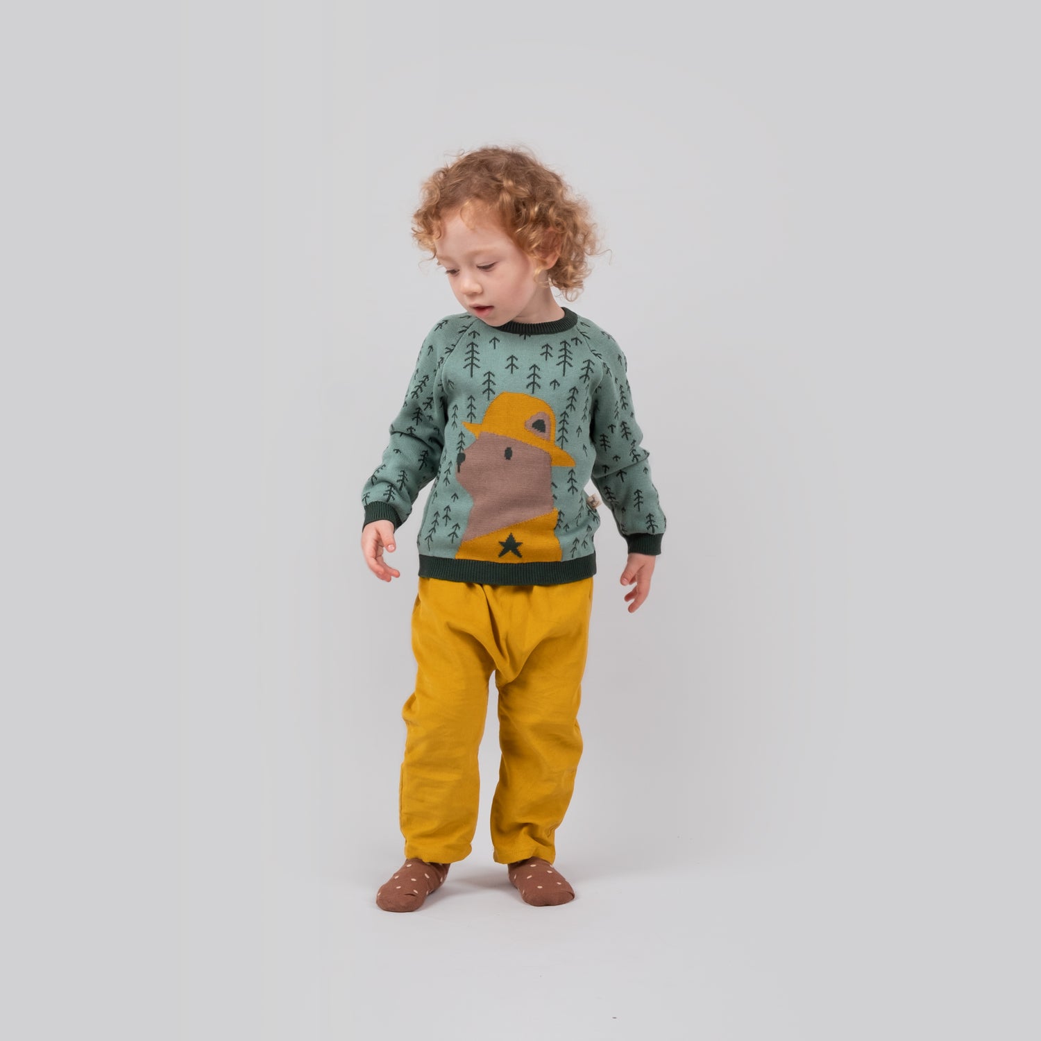 'tiny paw' arrowwood corduroy pants