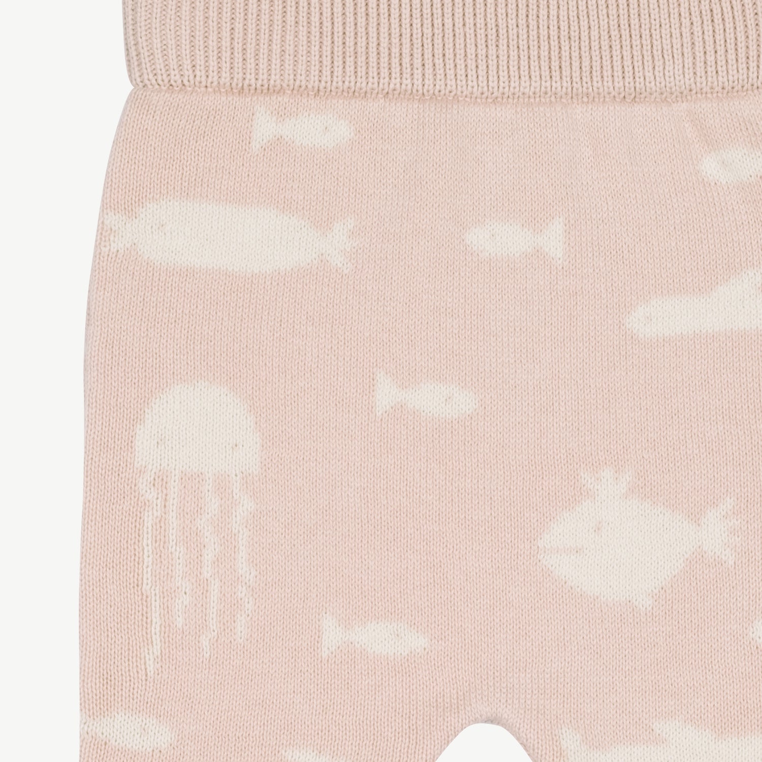 'stranger fish' heavenly pink knit pants