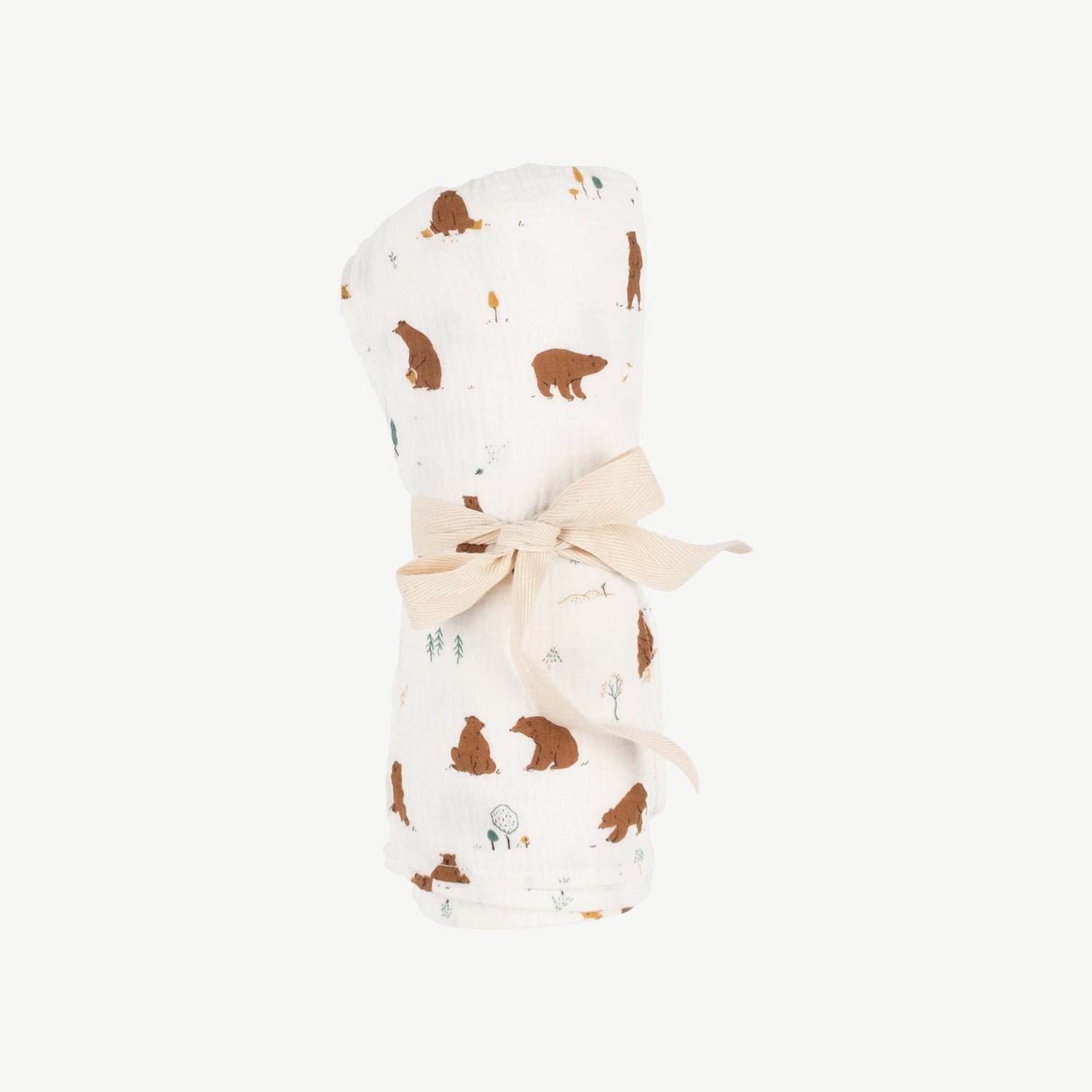 'forester bears' ivory swaddle