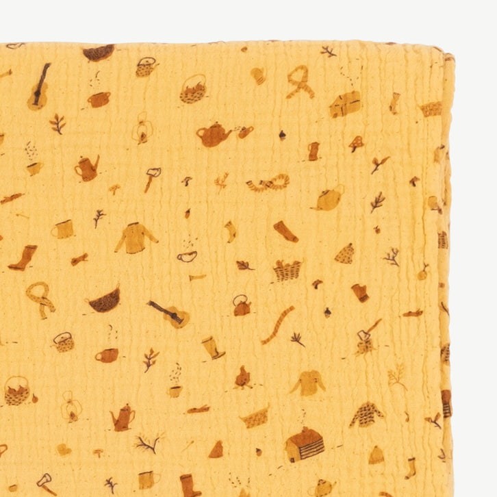 'winter essentials' cornsilk swaddle