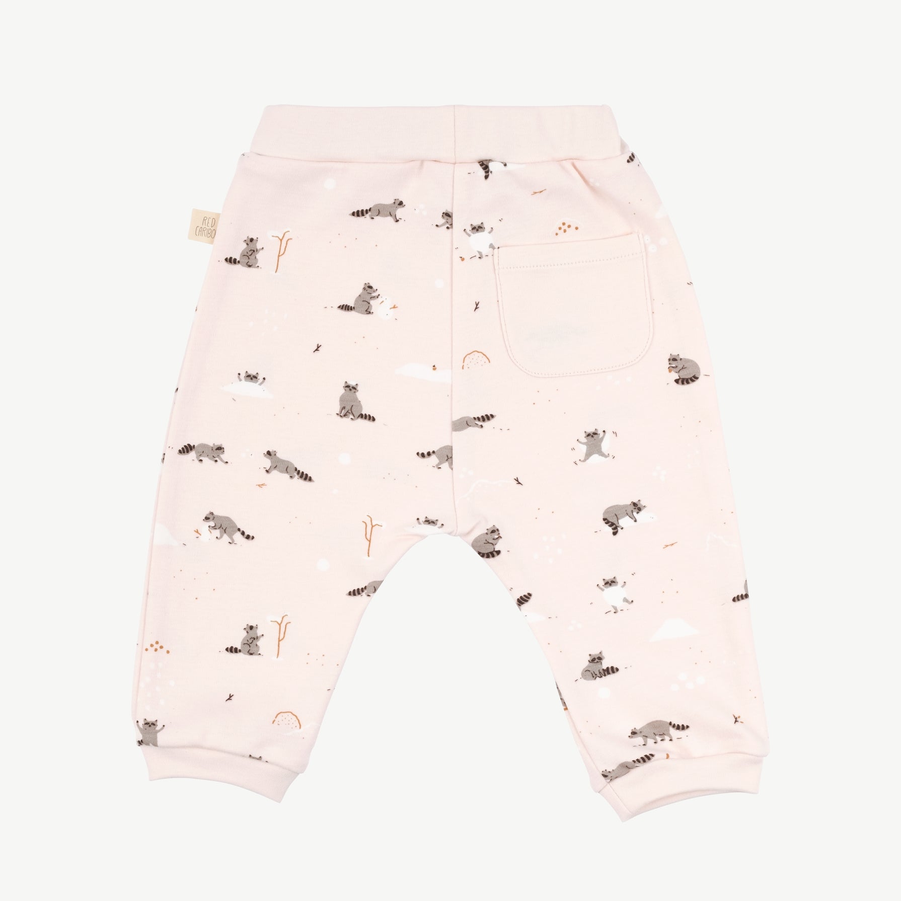 'frolicsome raccoons' pearl pants
