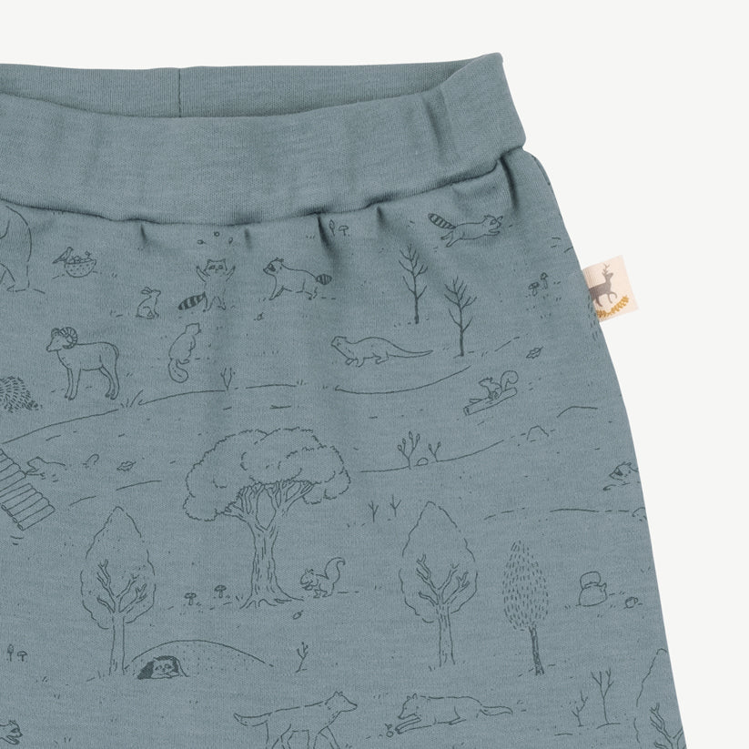 'the story' blue mirage pants