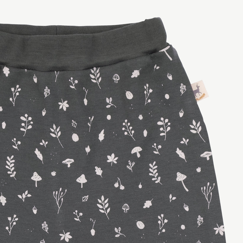 'woodland flora' dark shadow pants