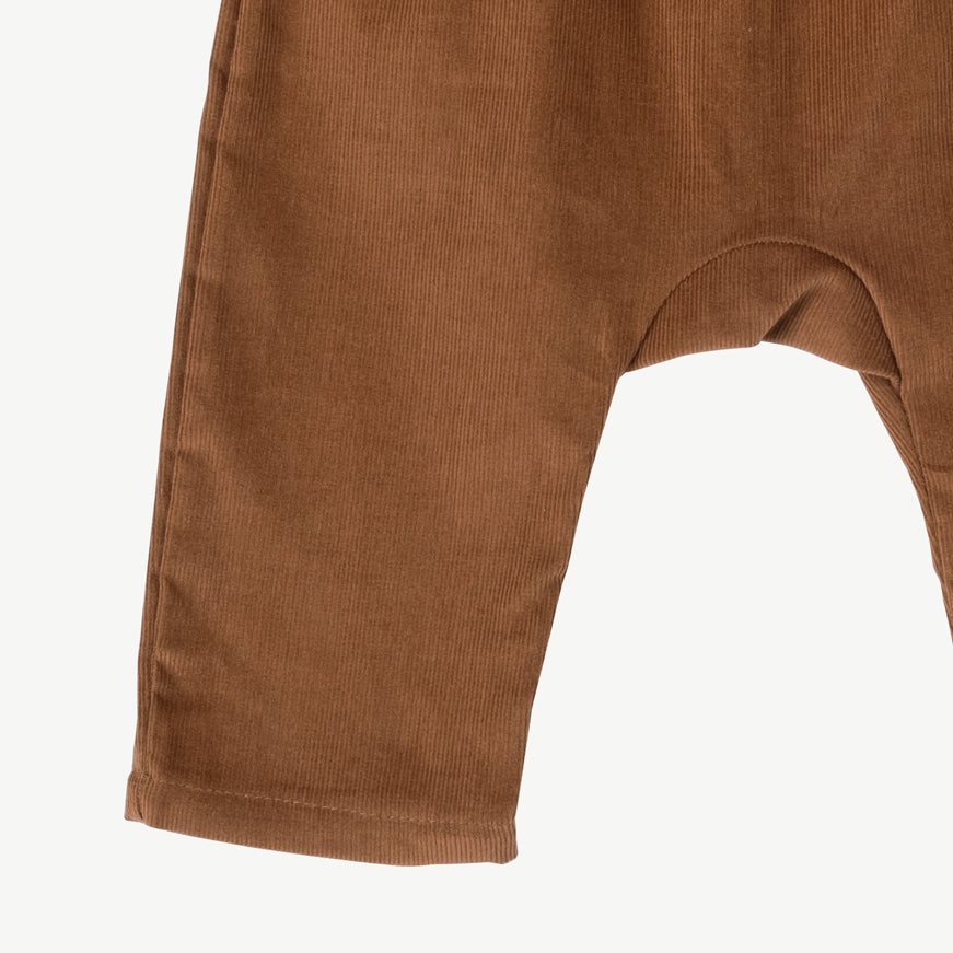 'tiny paw' tobaco brown corduroy pants