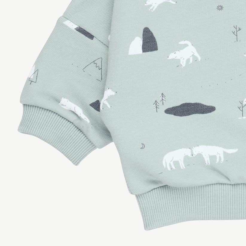 'guardian wolves' gray mist sweatshirt