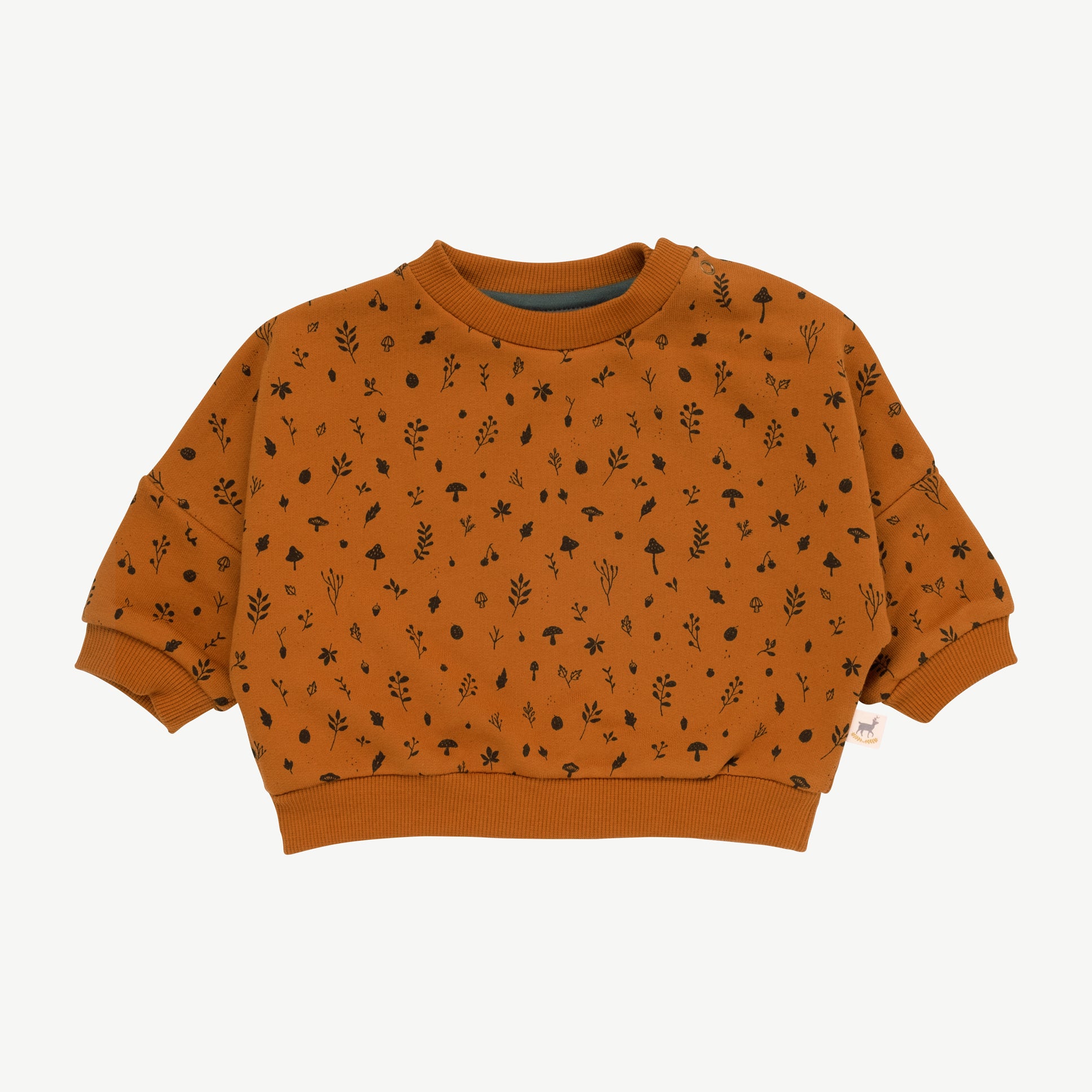 'woodland flora' sugar almond sweatshirt