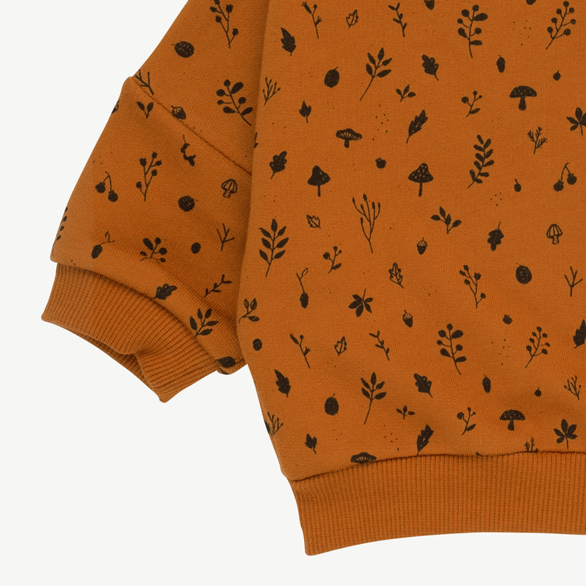 'woodland flora' sugar almond sweatshirt
