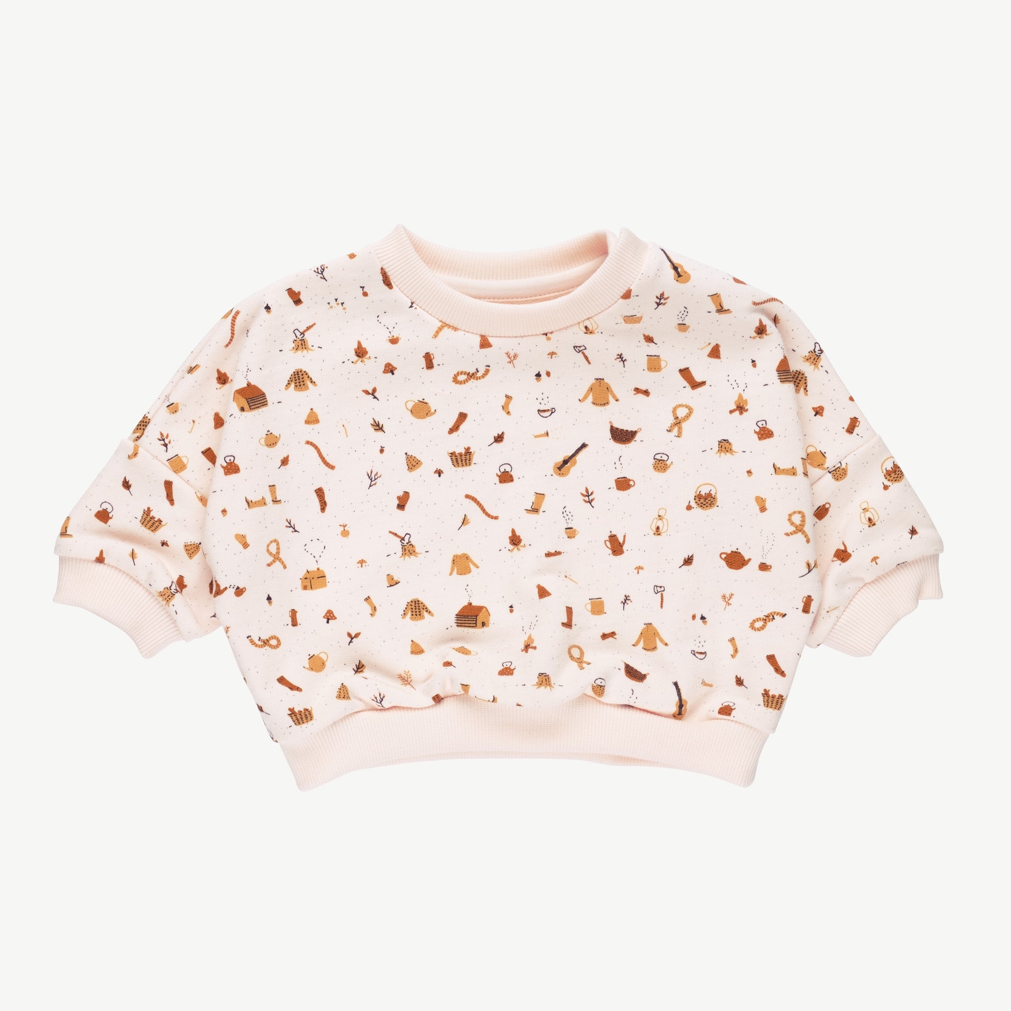 'winter essentials' pearl sweatshirt