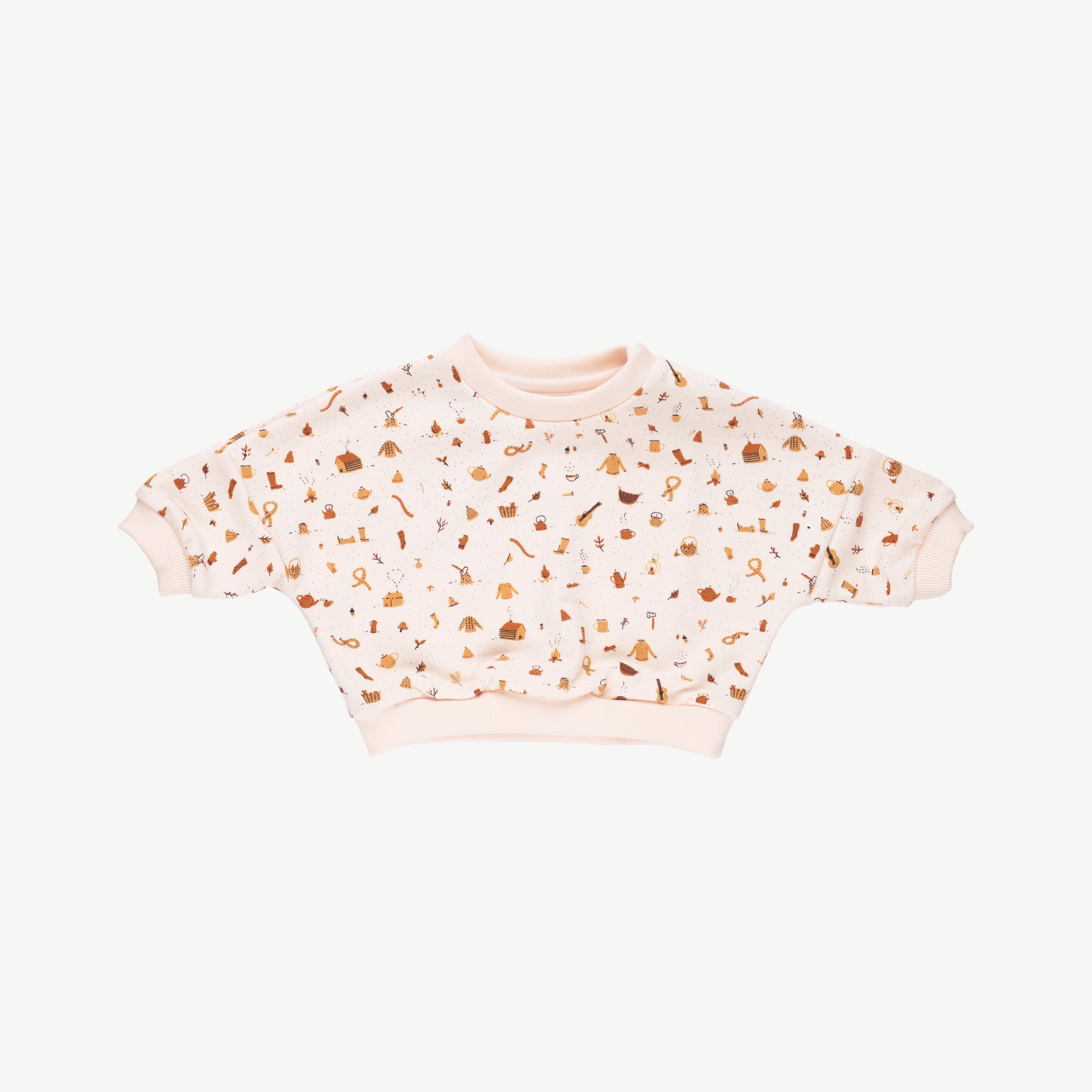 'winter essentials' pearl sweatshirt