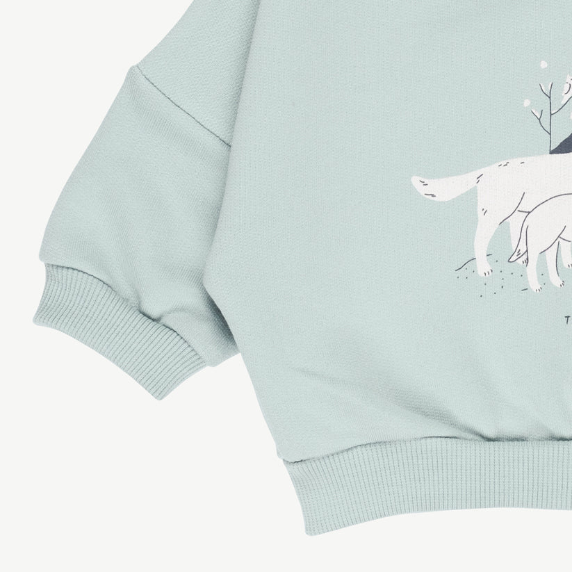 'true to the spirit' gray mist sweatshirt
