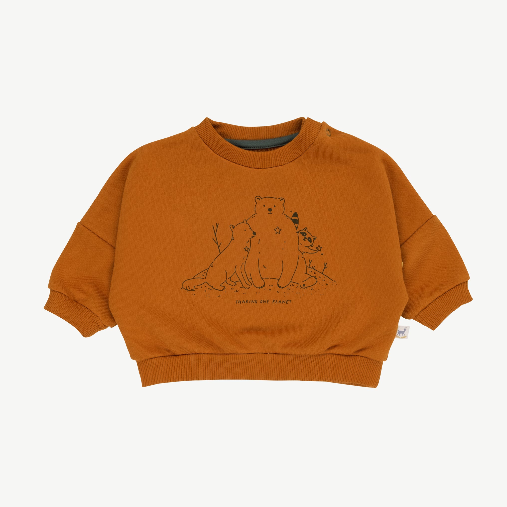 'furry rangers' sugar almond sweatshirt