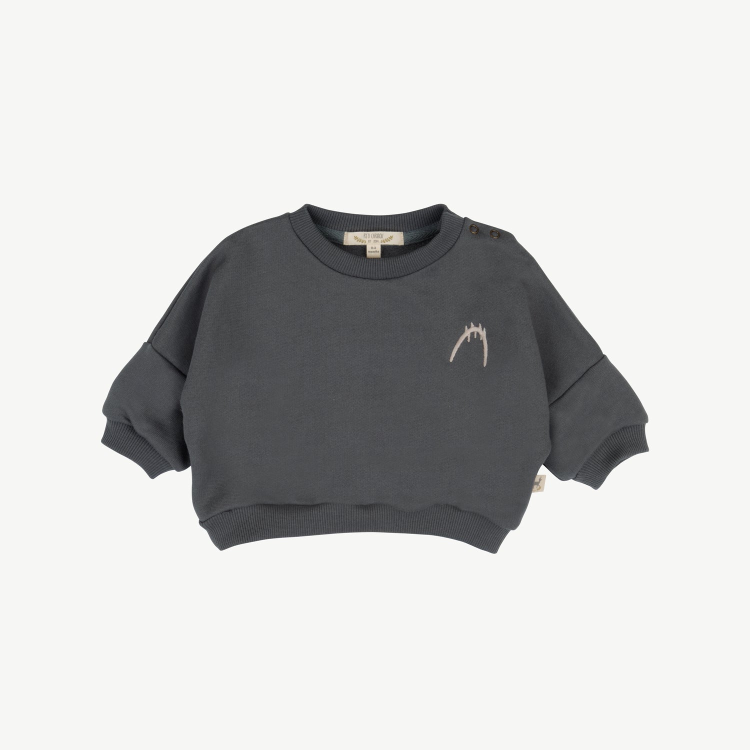 'tiny paw' dark shadow sweatshirt