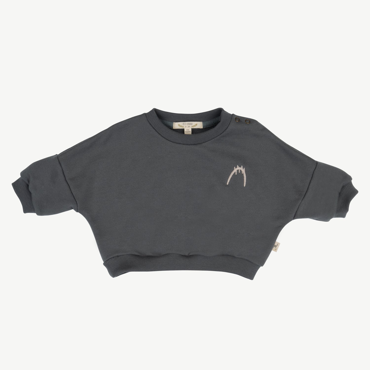 'tiny paw' dark shadow sweatshirt