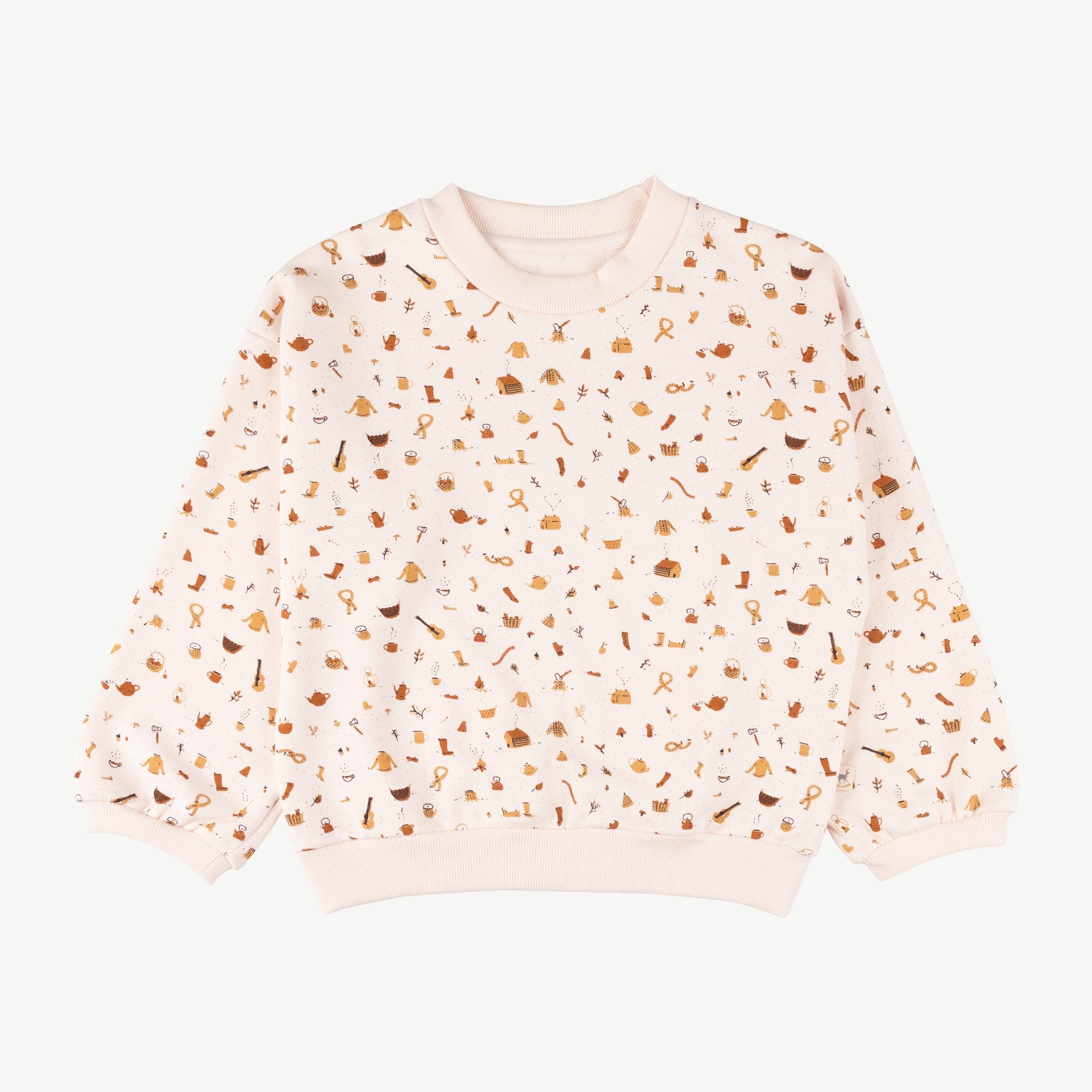 'winter essentials' pearl sweatshirt
