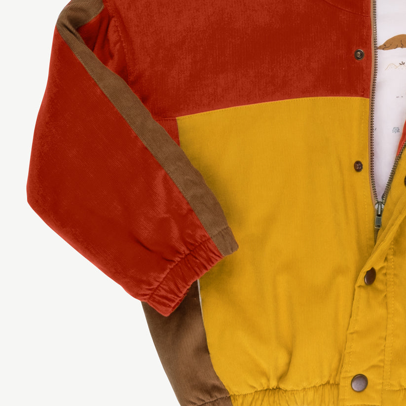 'forest keeper' autum glaze corduroy padded jacket