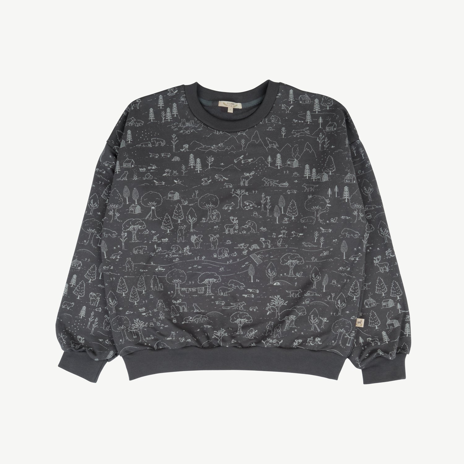'the story' dark shadow sweatshirt