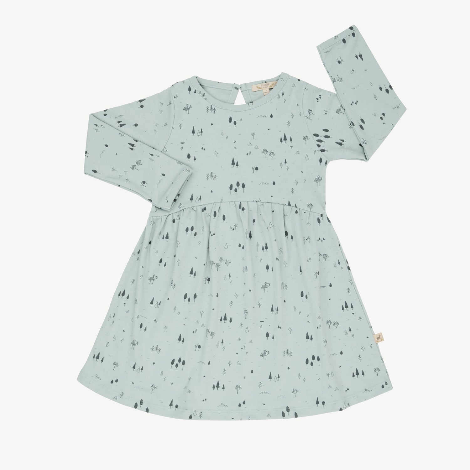 'the woods' grey mist dress