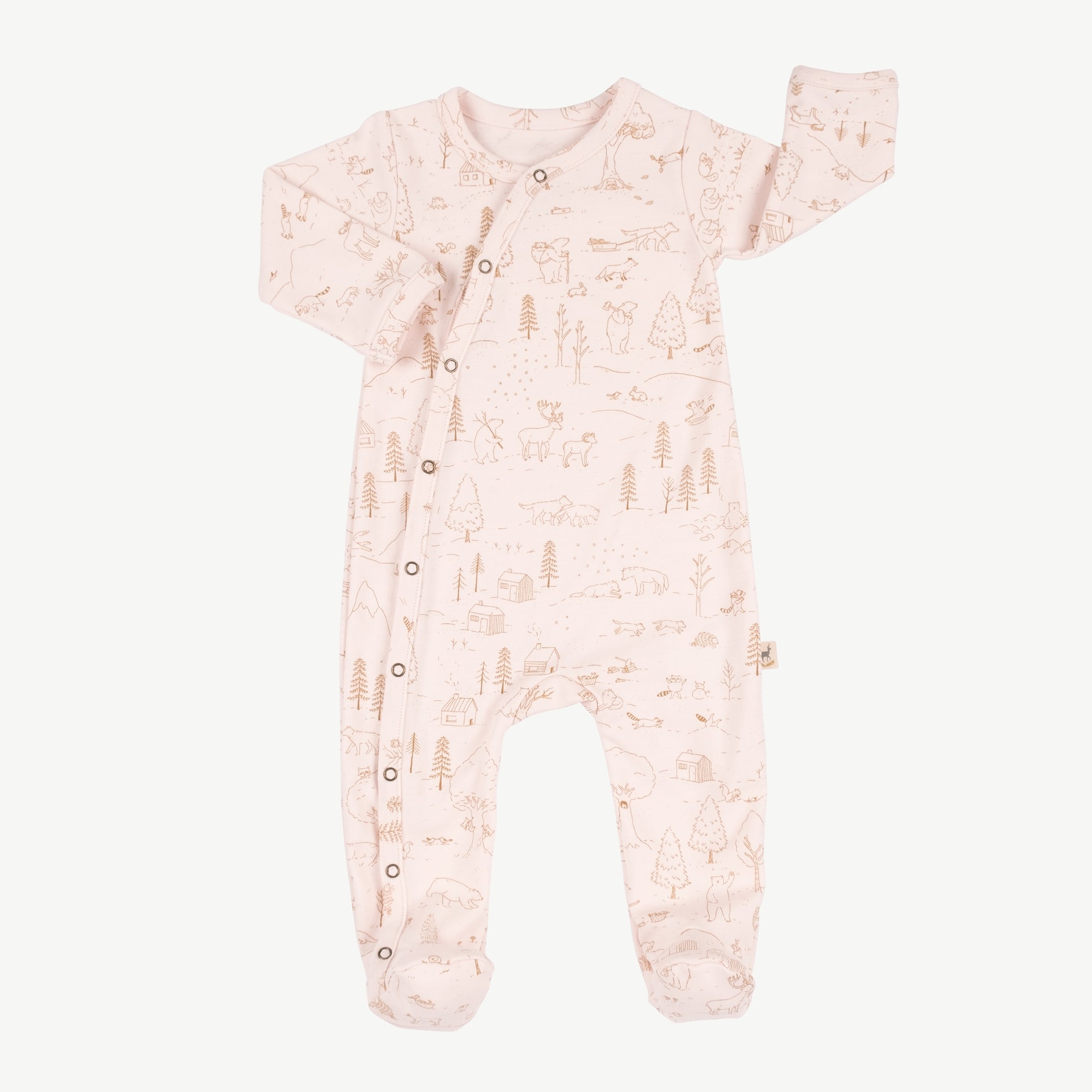 'the story' pearl footed jumpsuit