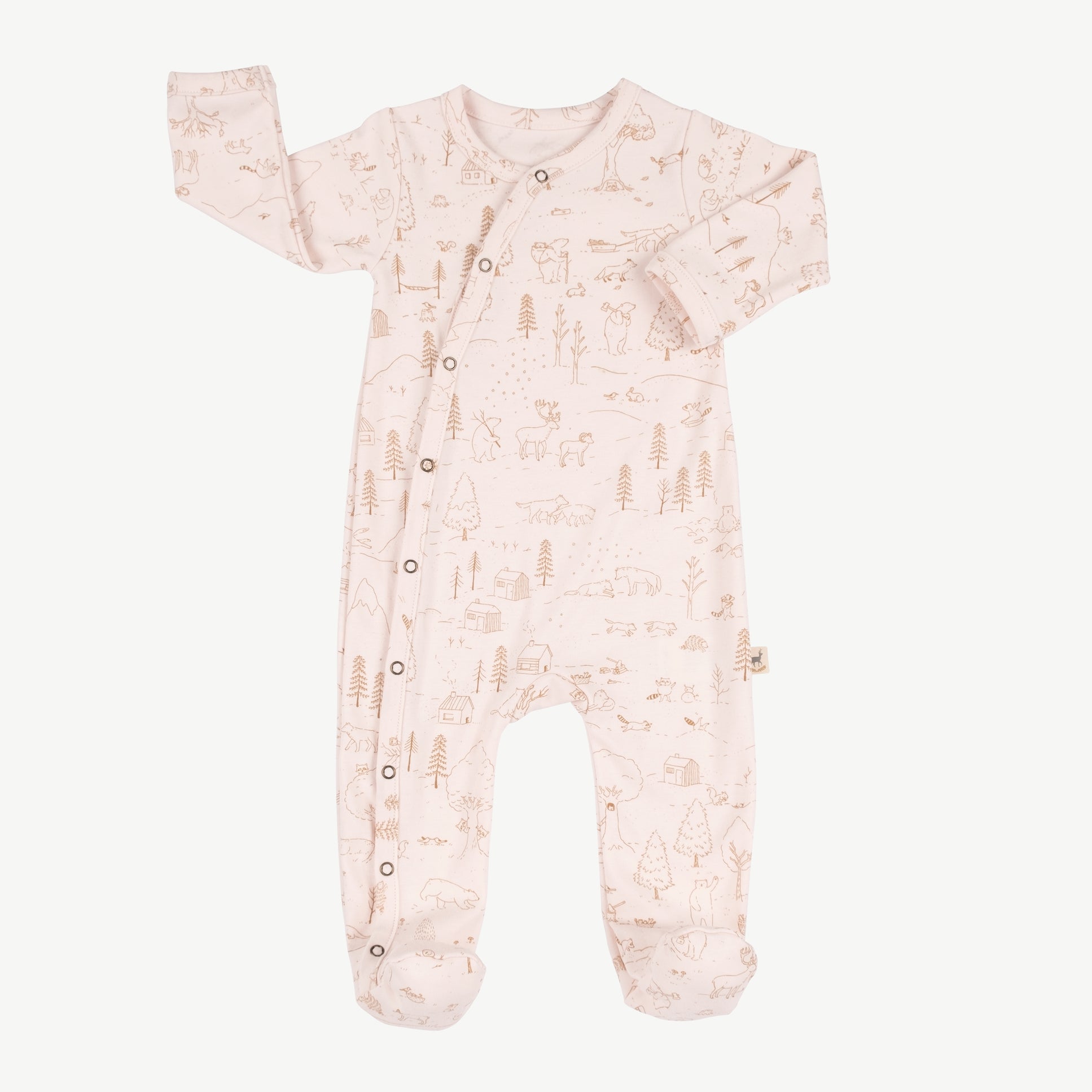 'the story' pearl footed jumpsuit