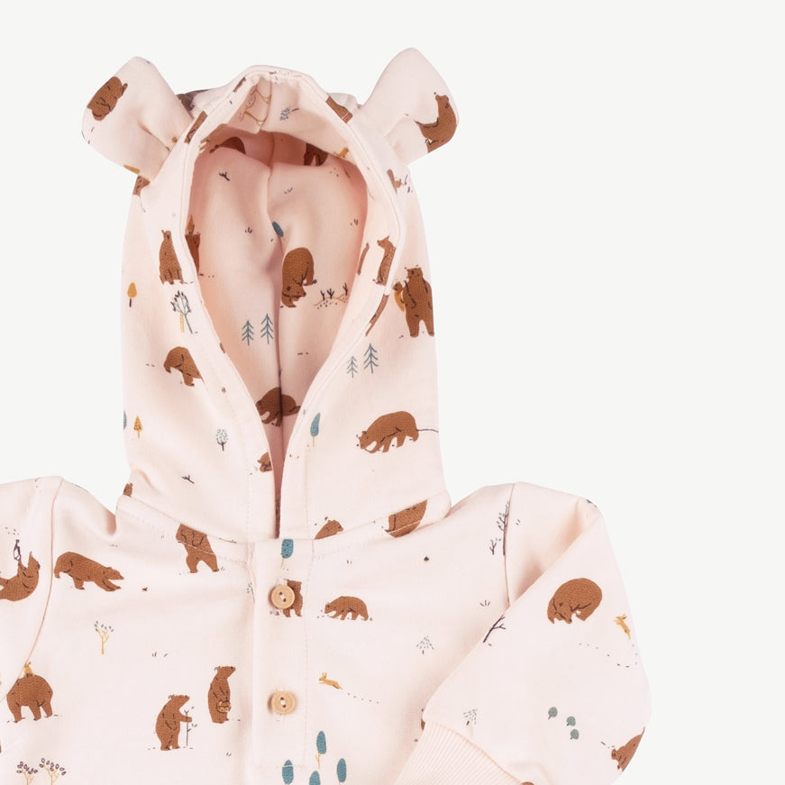 'forester bears' pearl bear french terry jumpsuit