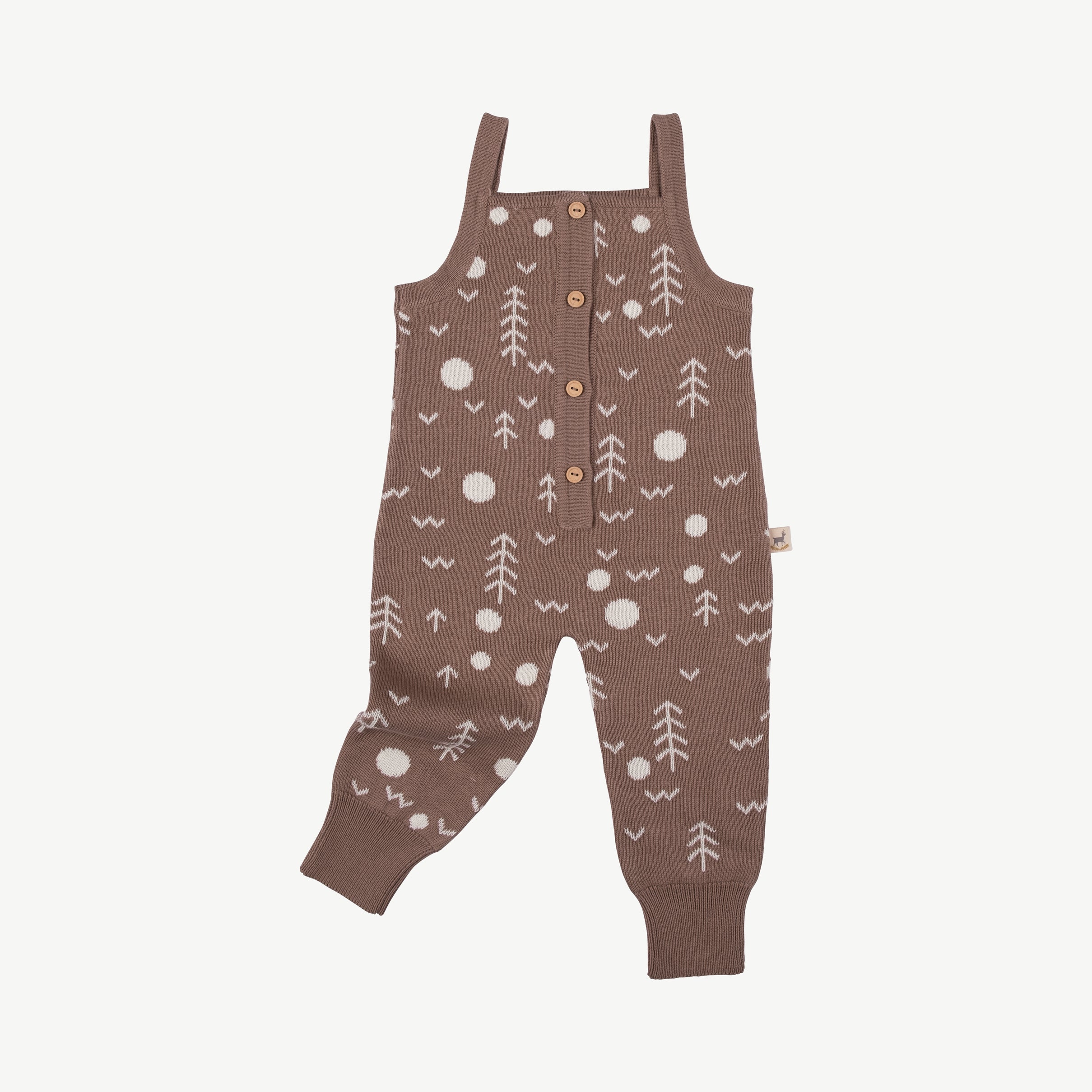 'the woods' light taupe knit jumper