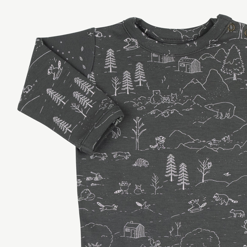 'the story' dark shadow onesie