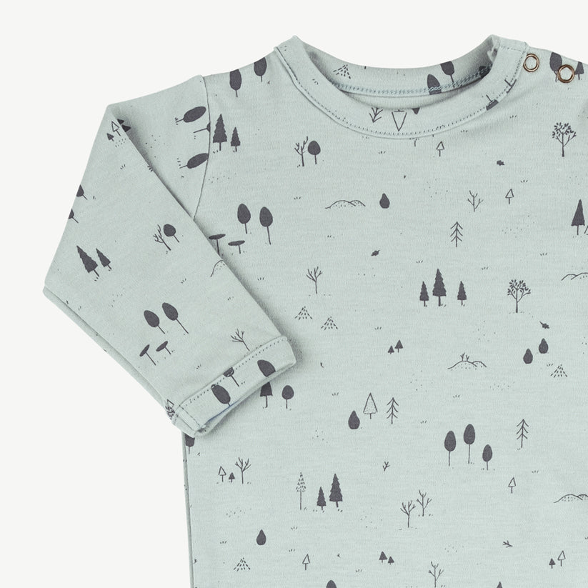 'the woods' grey mist onesie