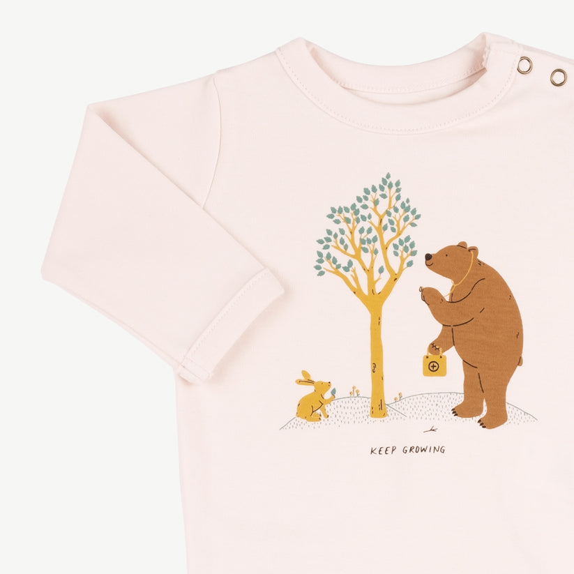 'keep growing' pearl onesie