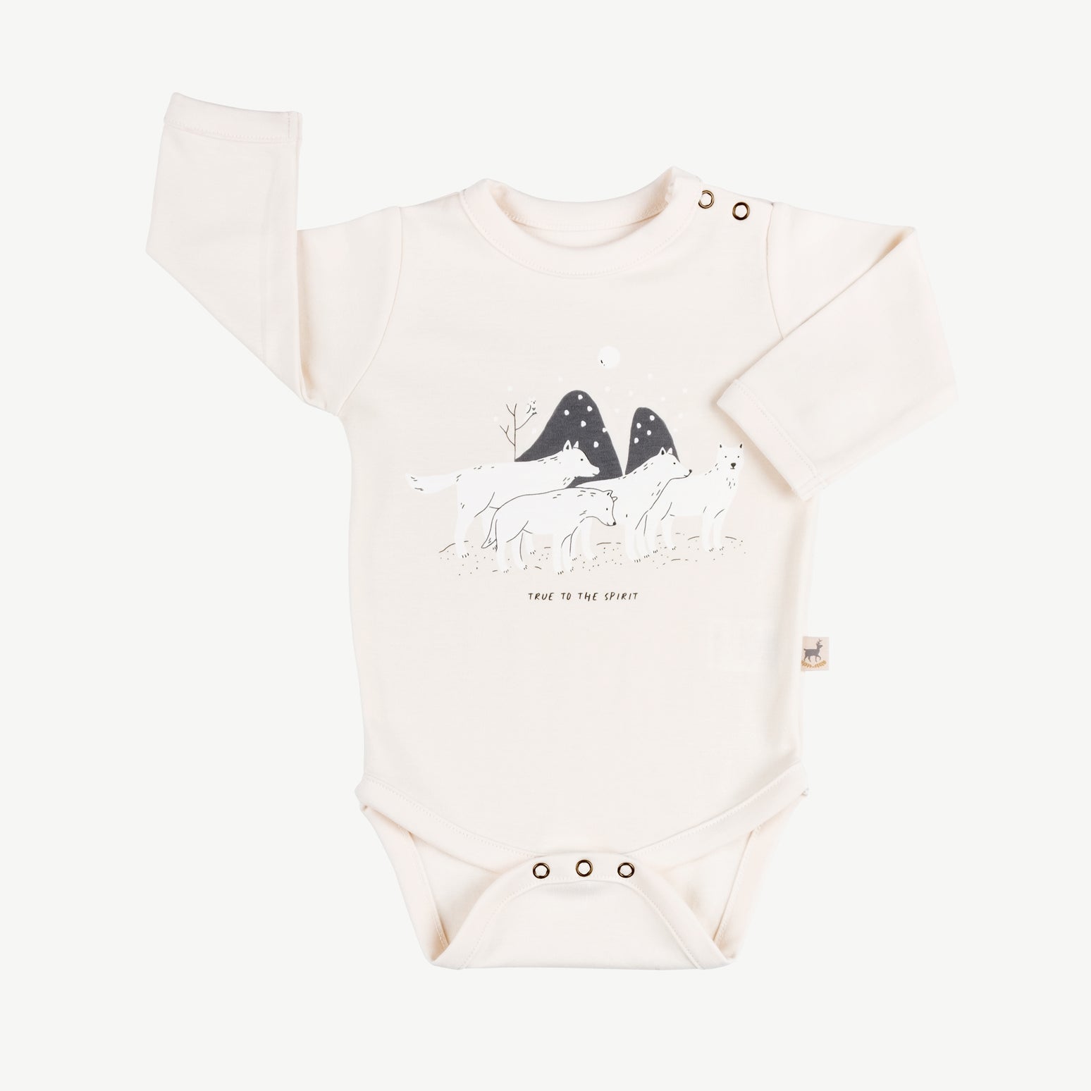 'true to the spirit' sea salt onesie