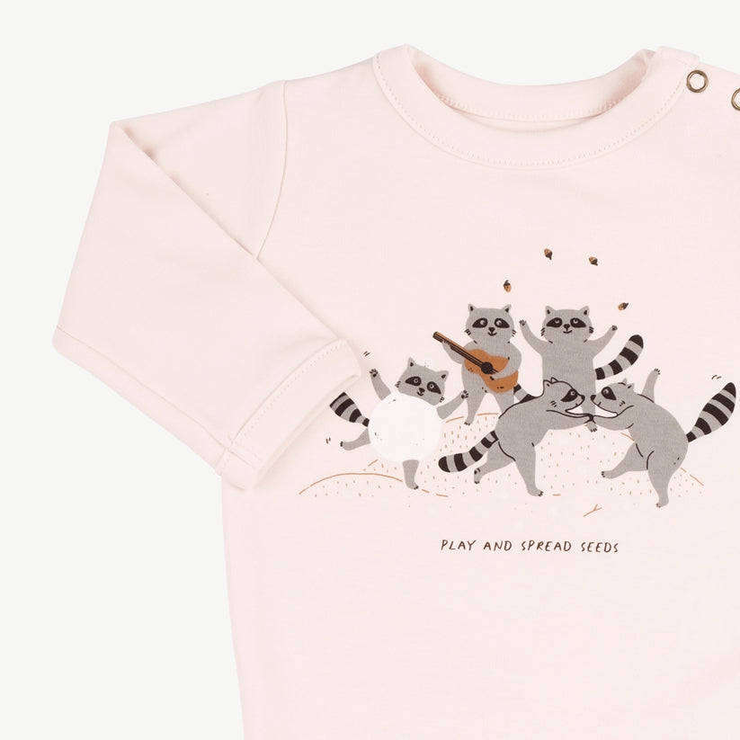 'play and spread seeds' pearl onesie