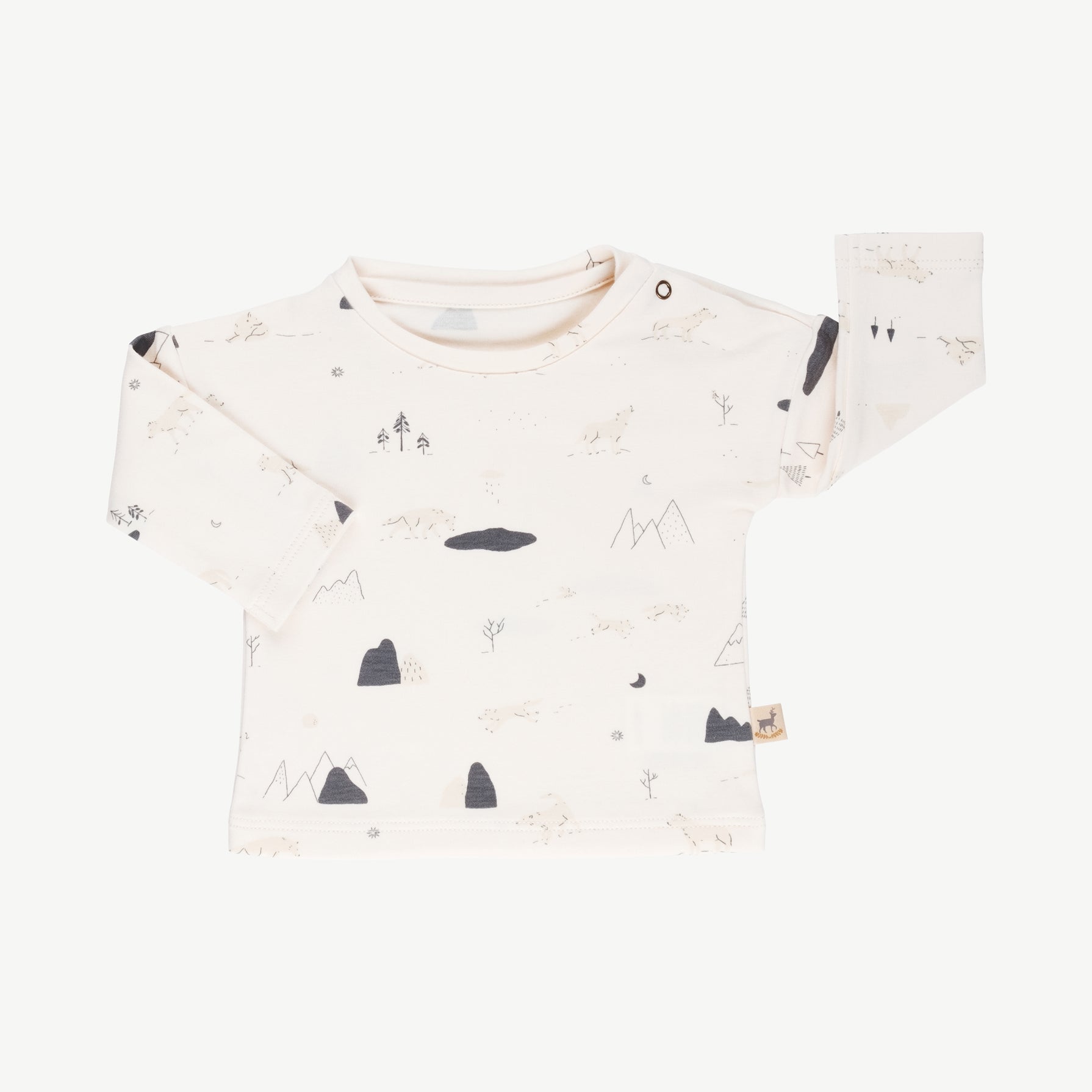 'guardian wolves' sea salt t-shirt